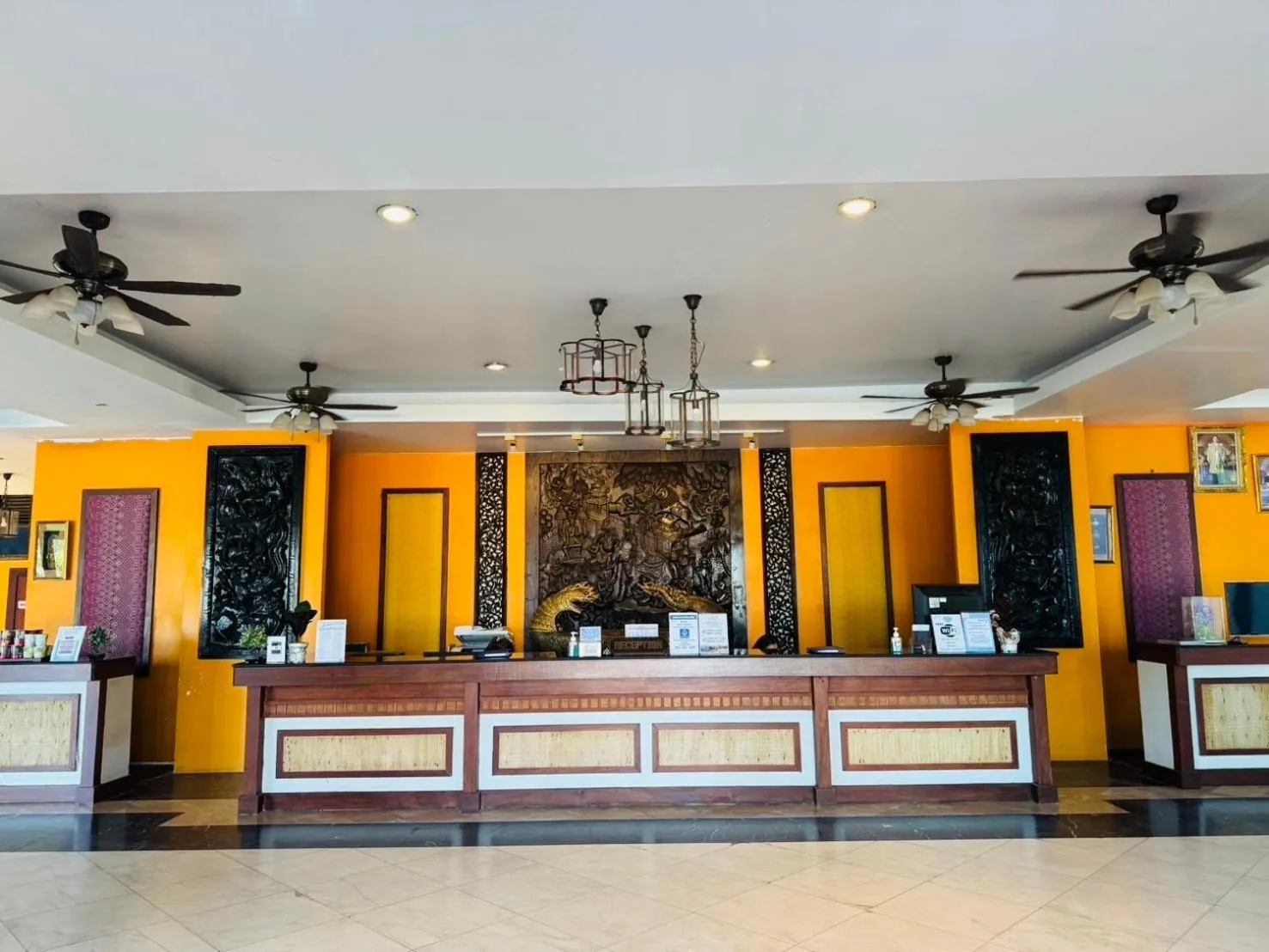Property building in Pattawia Resort & Spa, Pranburi