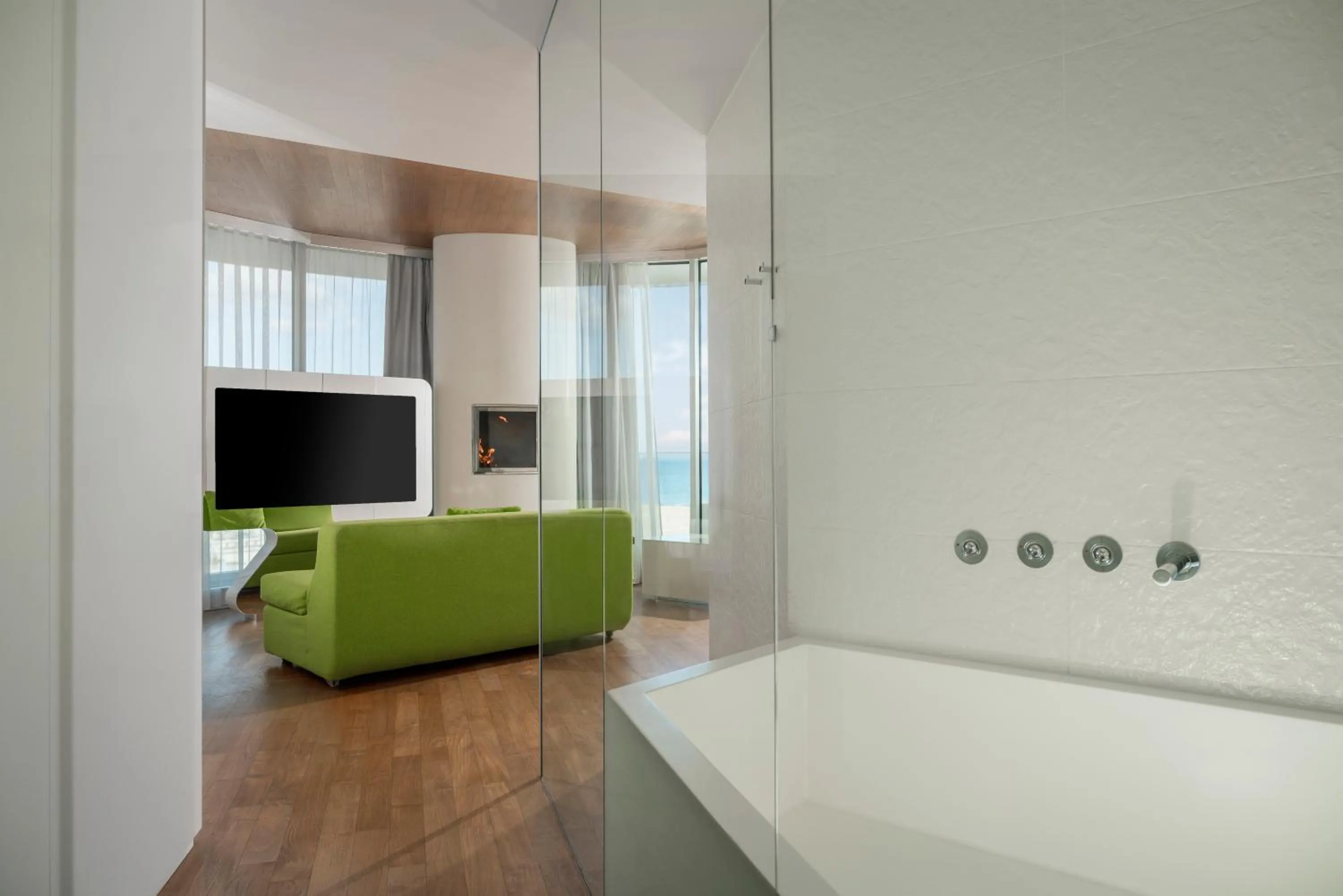 Bedroom in i-Suite Hotel