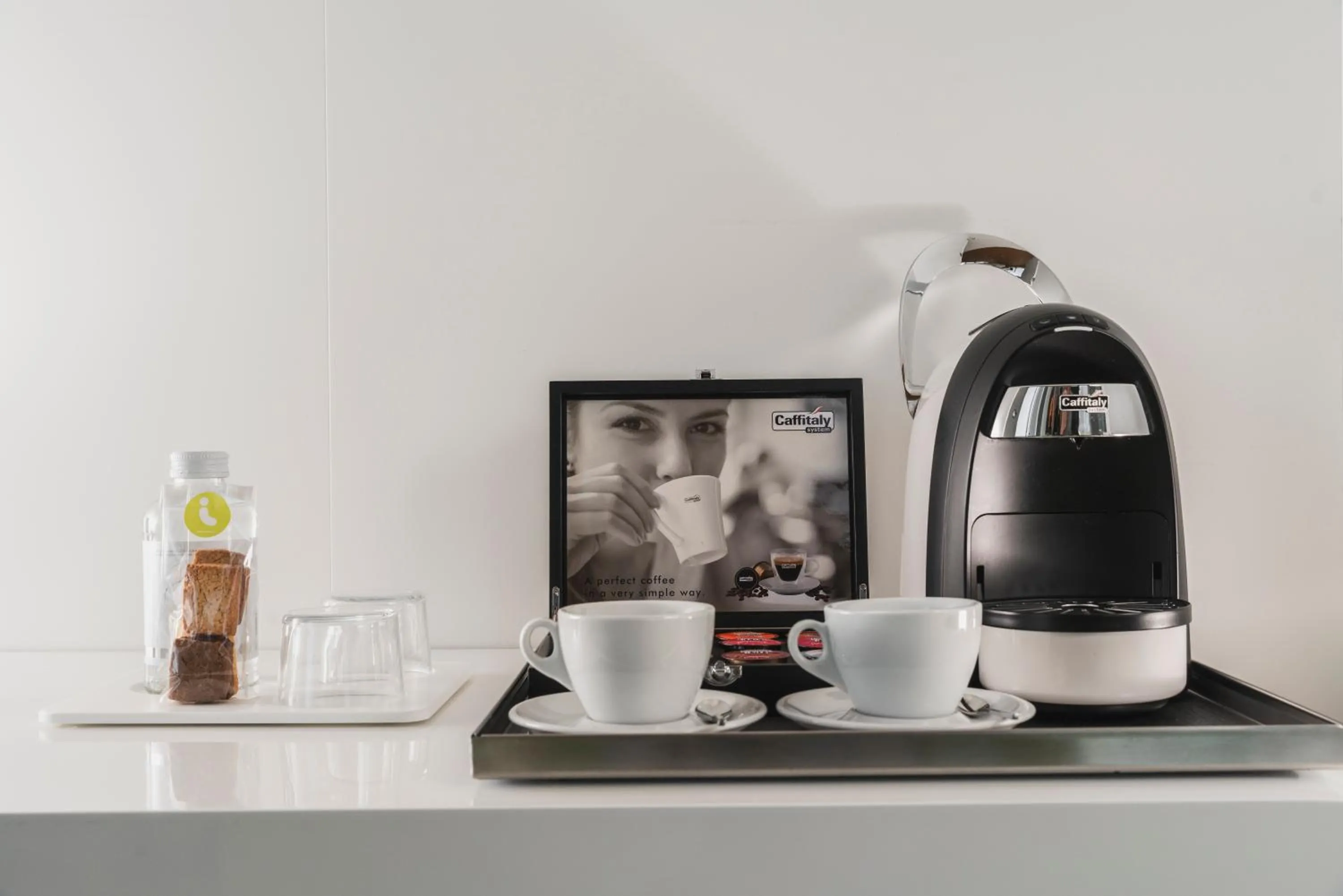Coffee/tea facilities in i-Suite Hotel