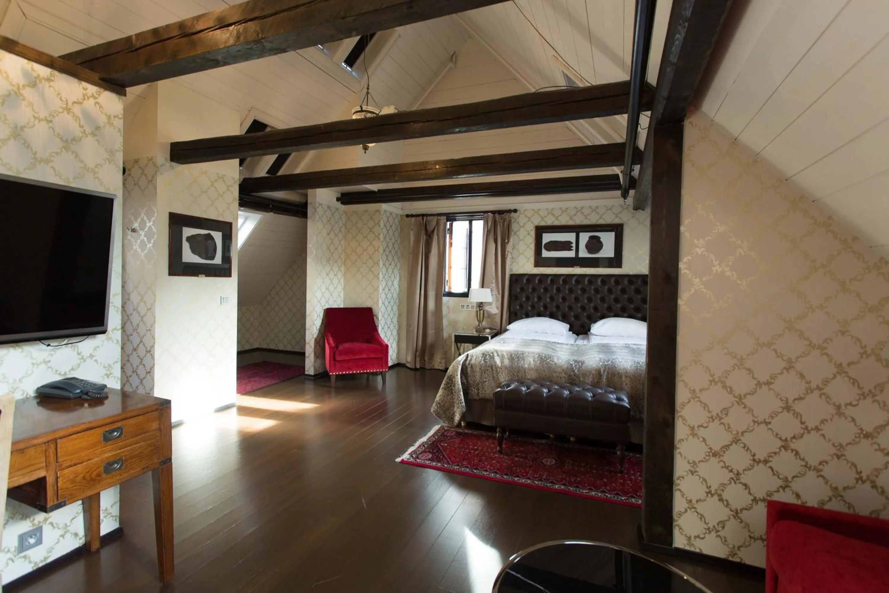 Bed in Det Hanseatiske Hotel