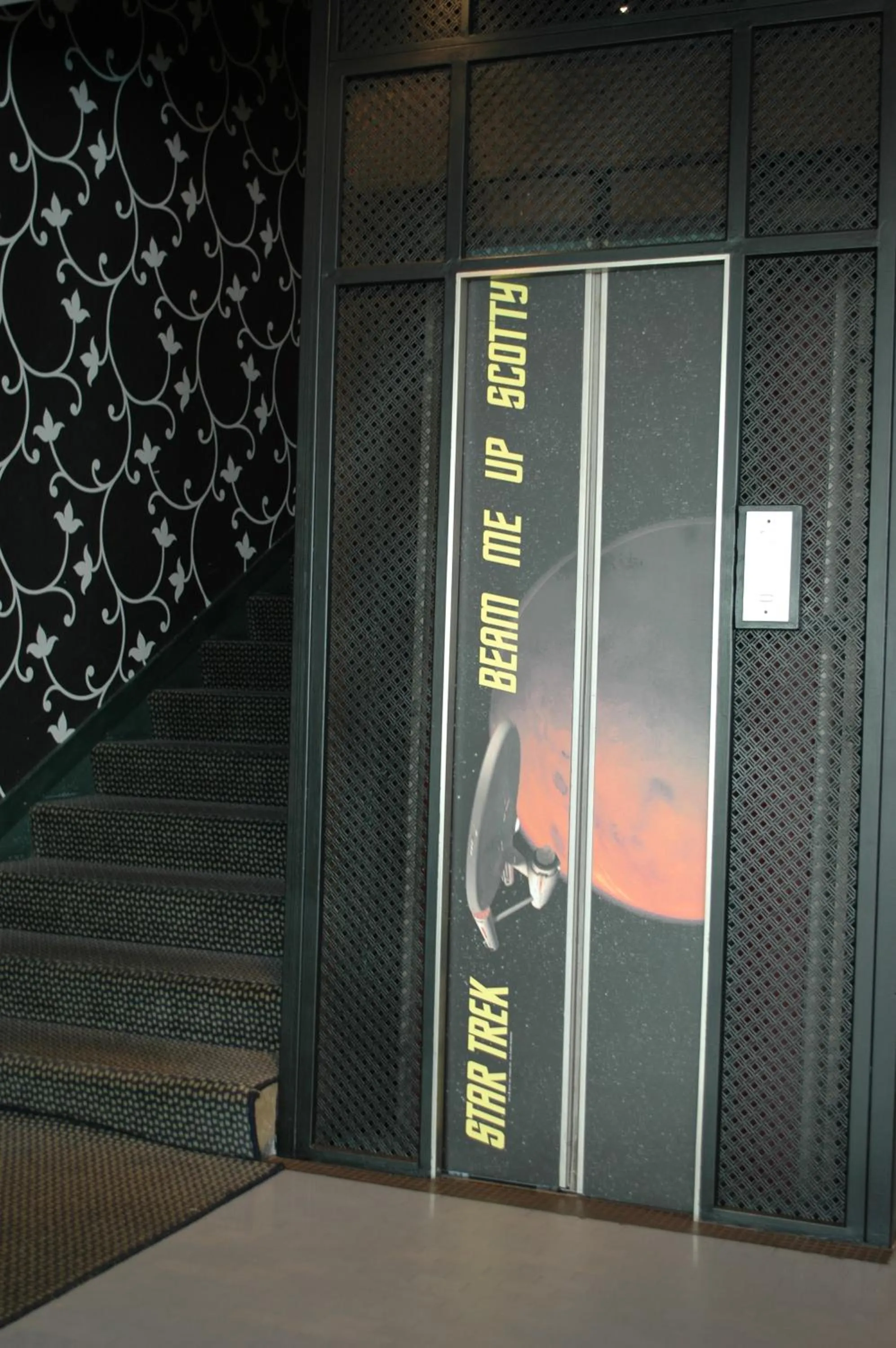 Decorative detail in Hotel Perla - The storyhoteller