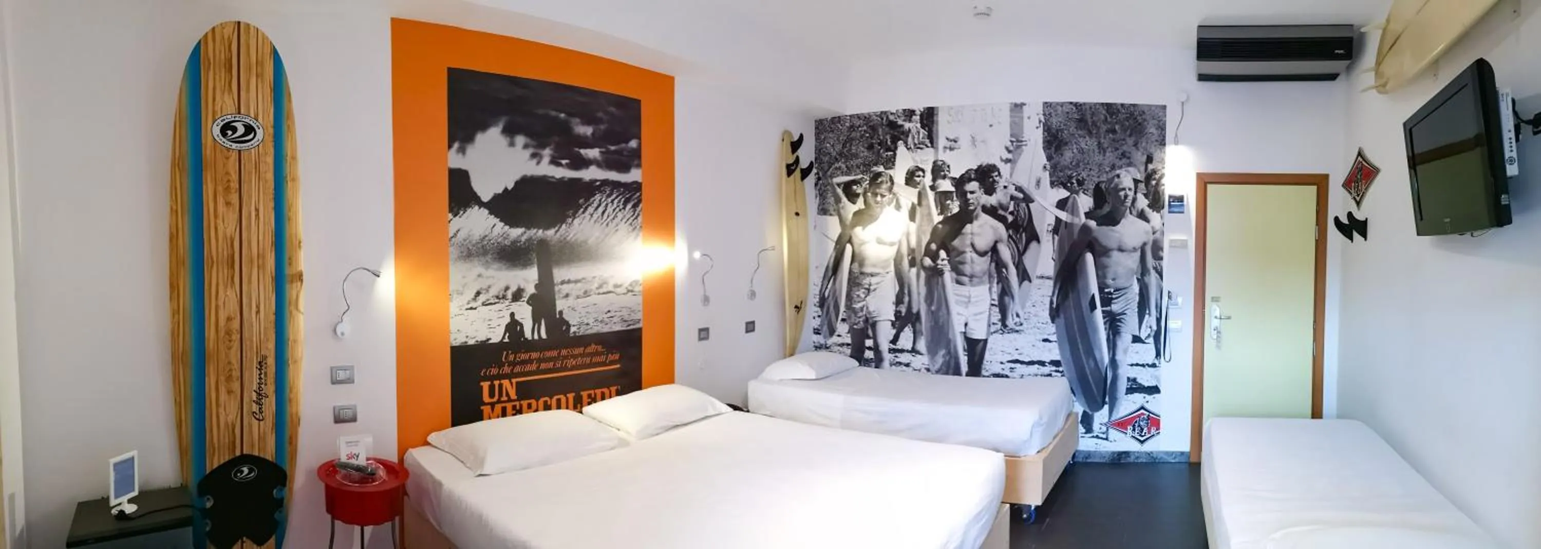 Bed in Hotel Perla - The storyhoteller