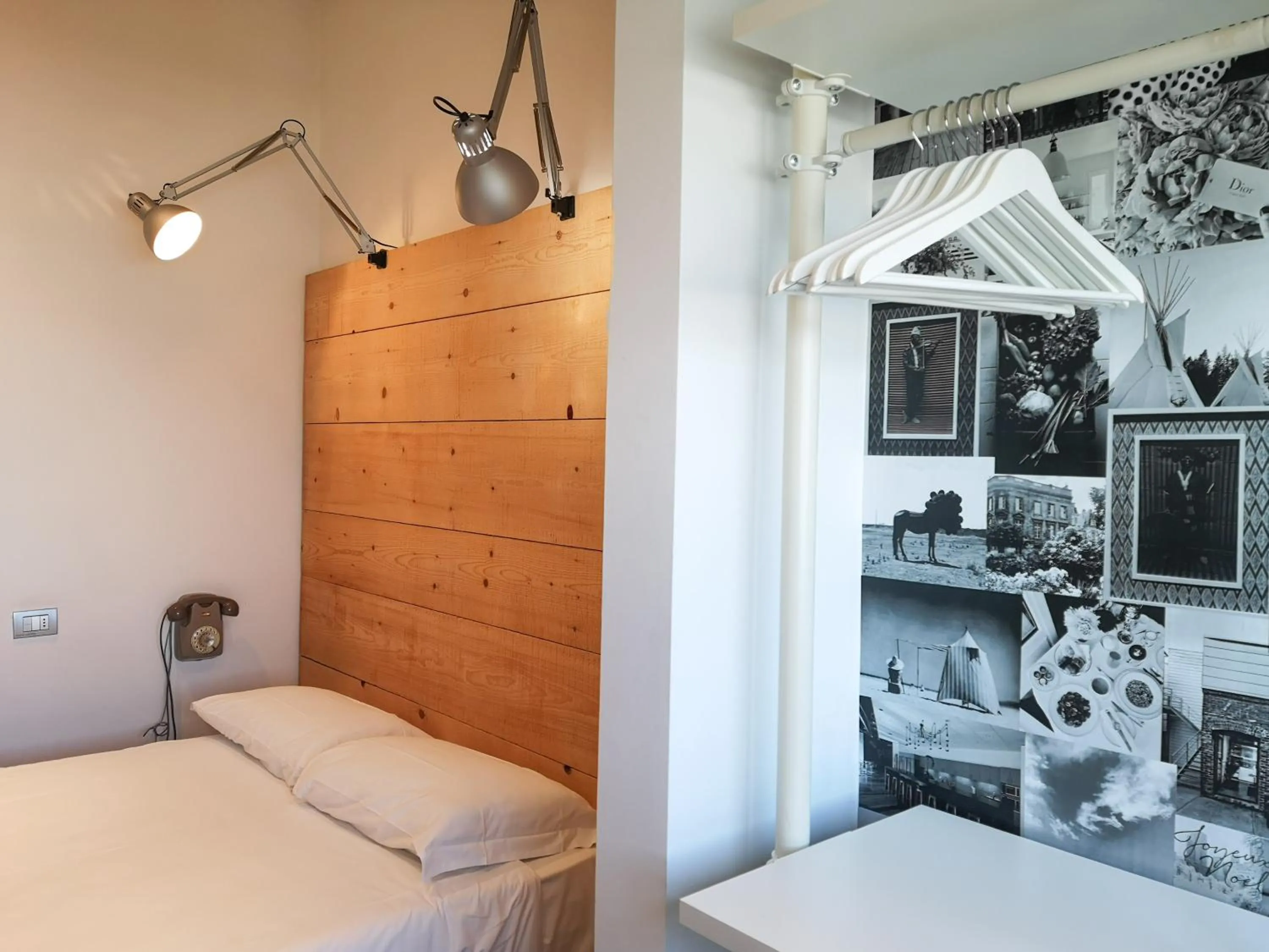 Bed in Hotel Perla - The storyhoteller
