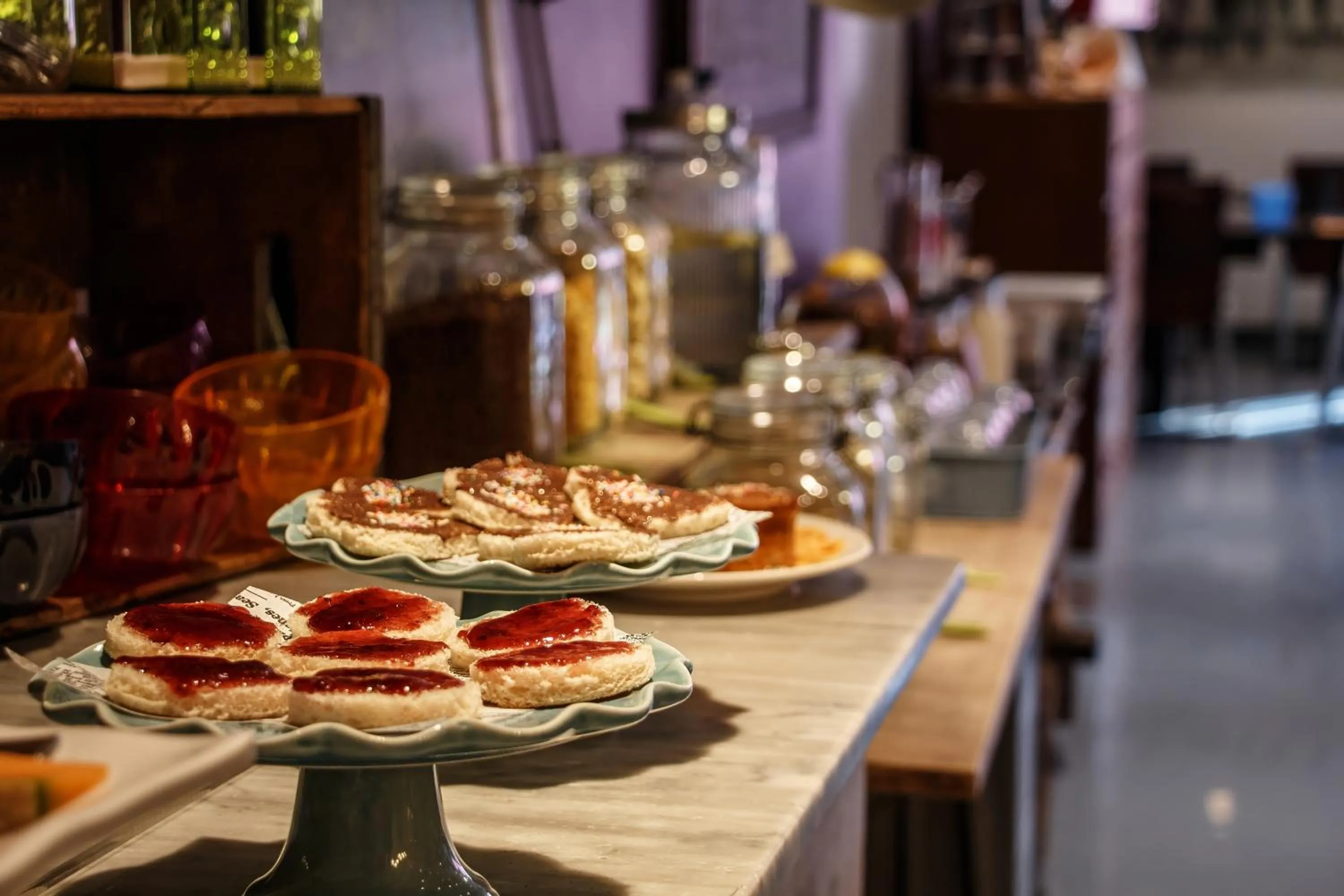 Food close-up in Hotel Perla - The storyhoteller