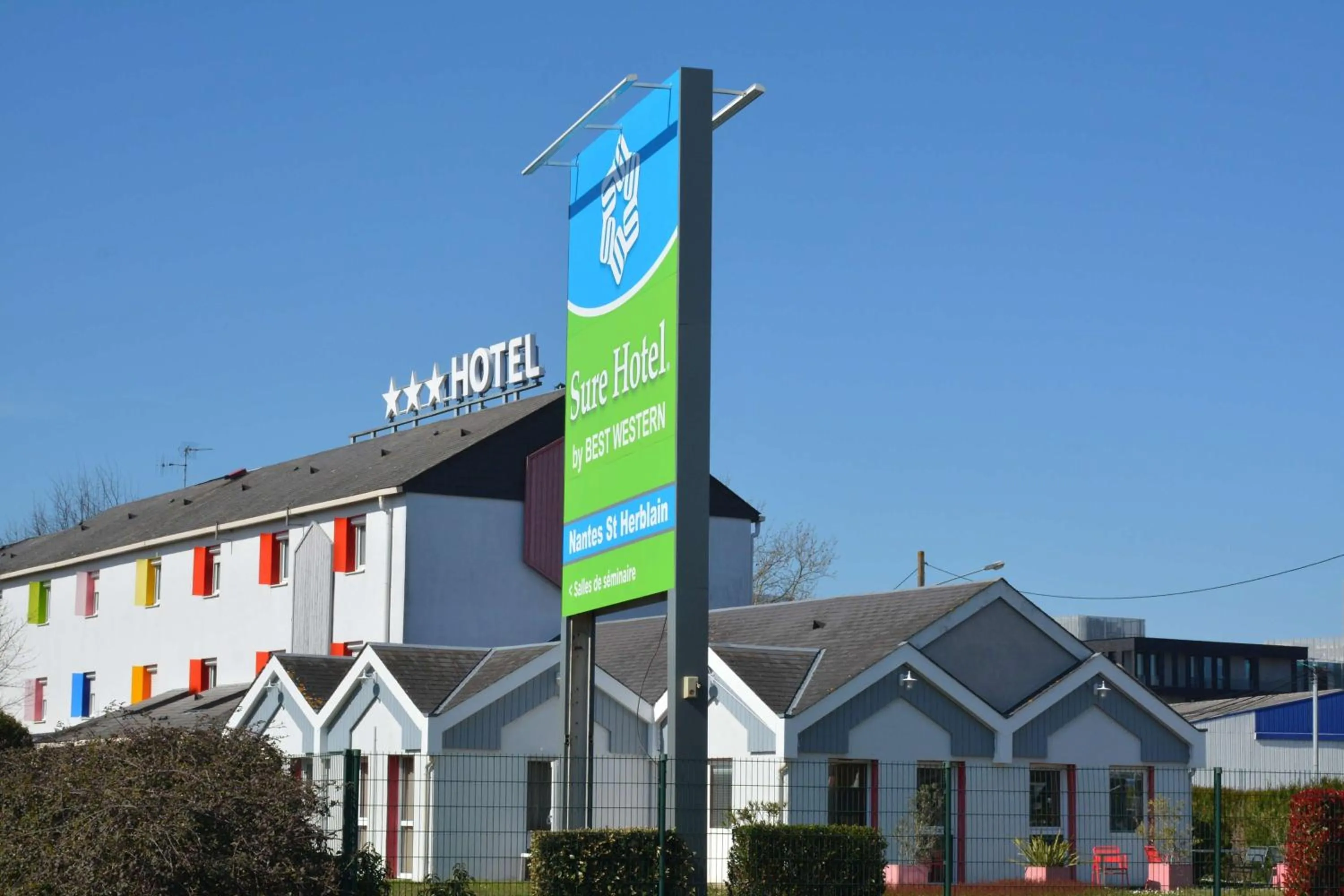 Property building in Sure Hotel by Best Western Nantes Saint-Herblain