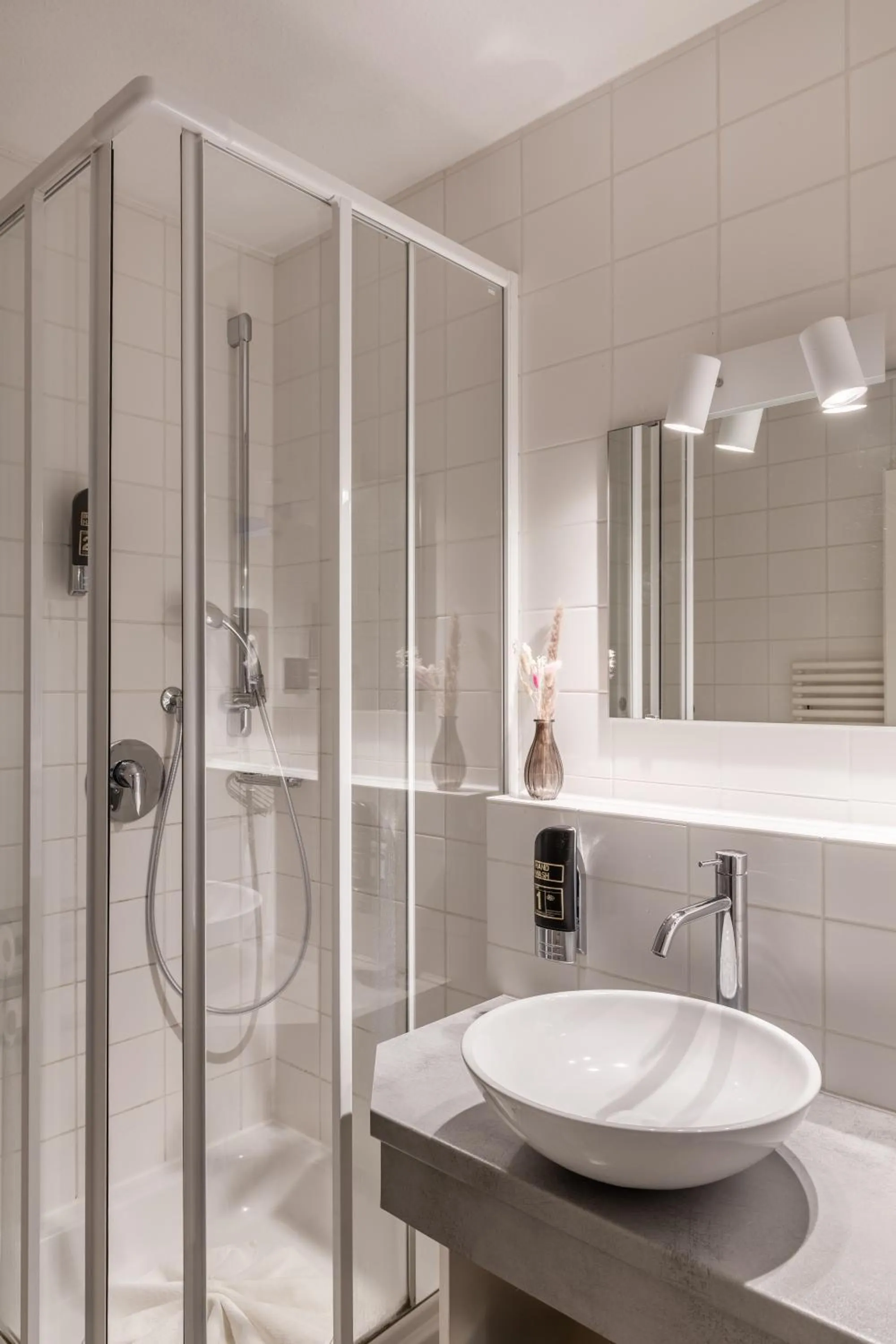 Bathroom in Panoramahotel Kühbergalp