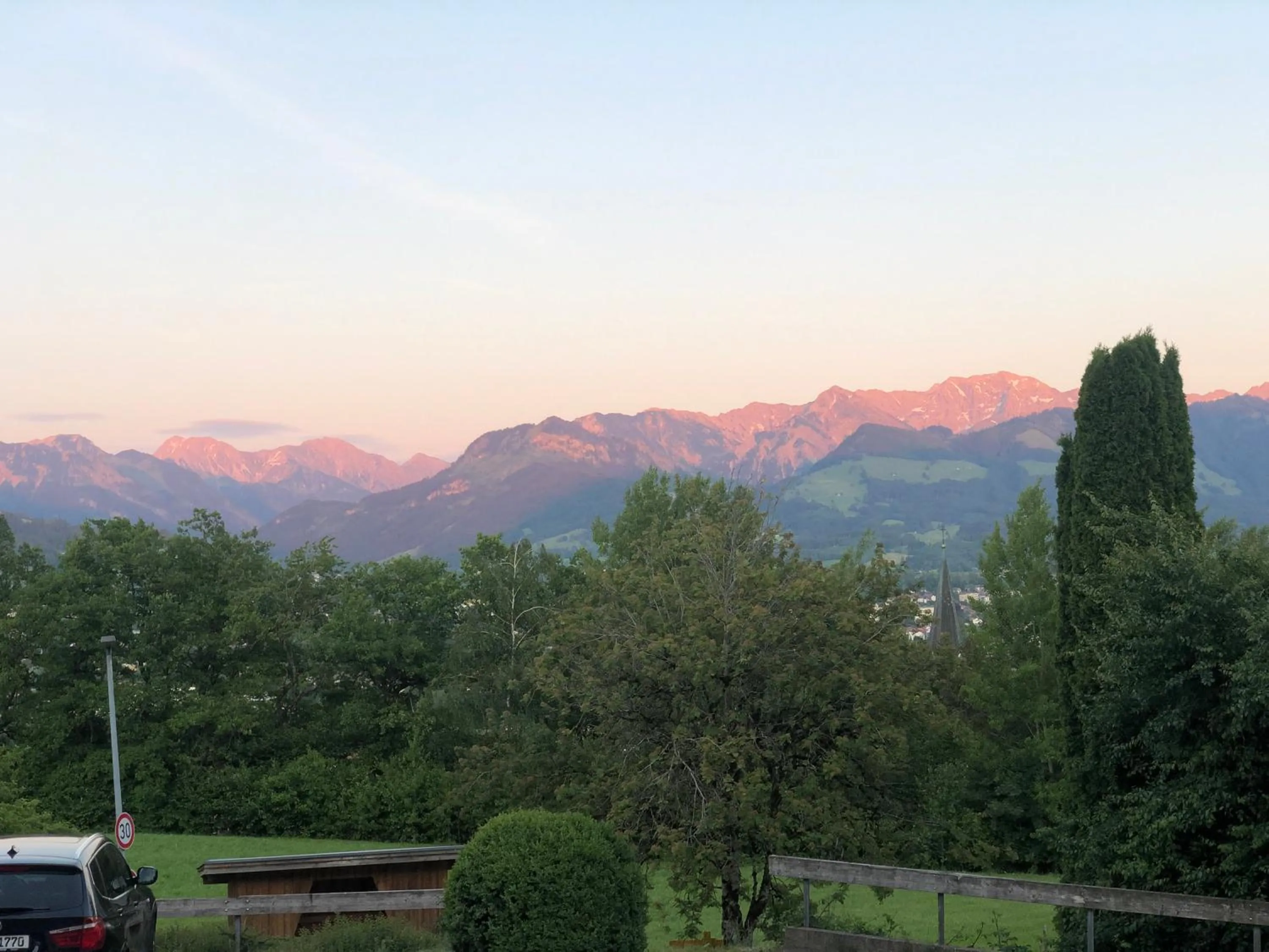 Natural landscape in Panoramahotel Kühbergalp