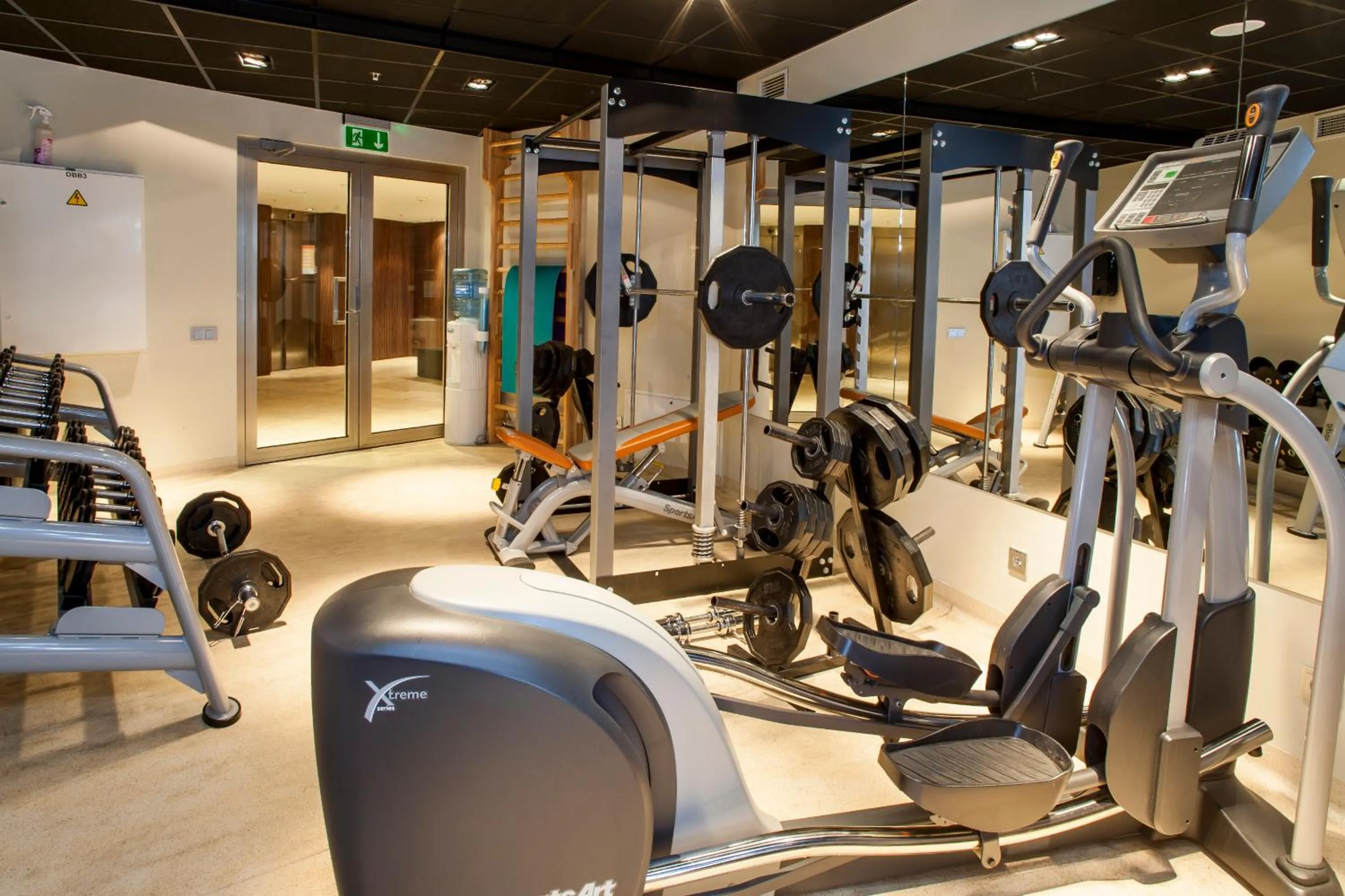 Fitness centre/facilities in Tallink Hotel Riga