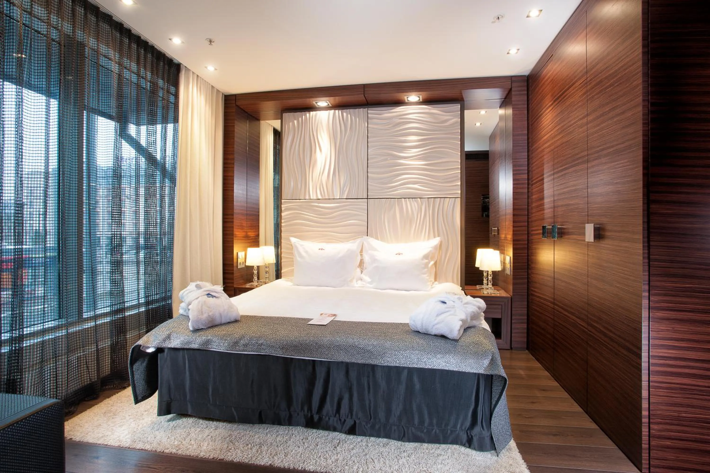 Bed in Tallink Hotel Riga