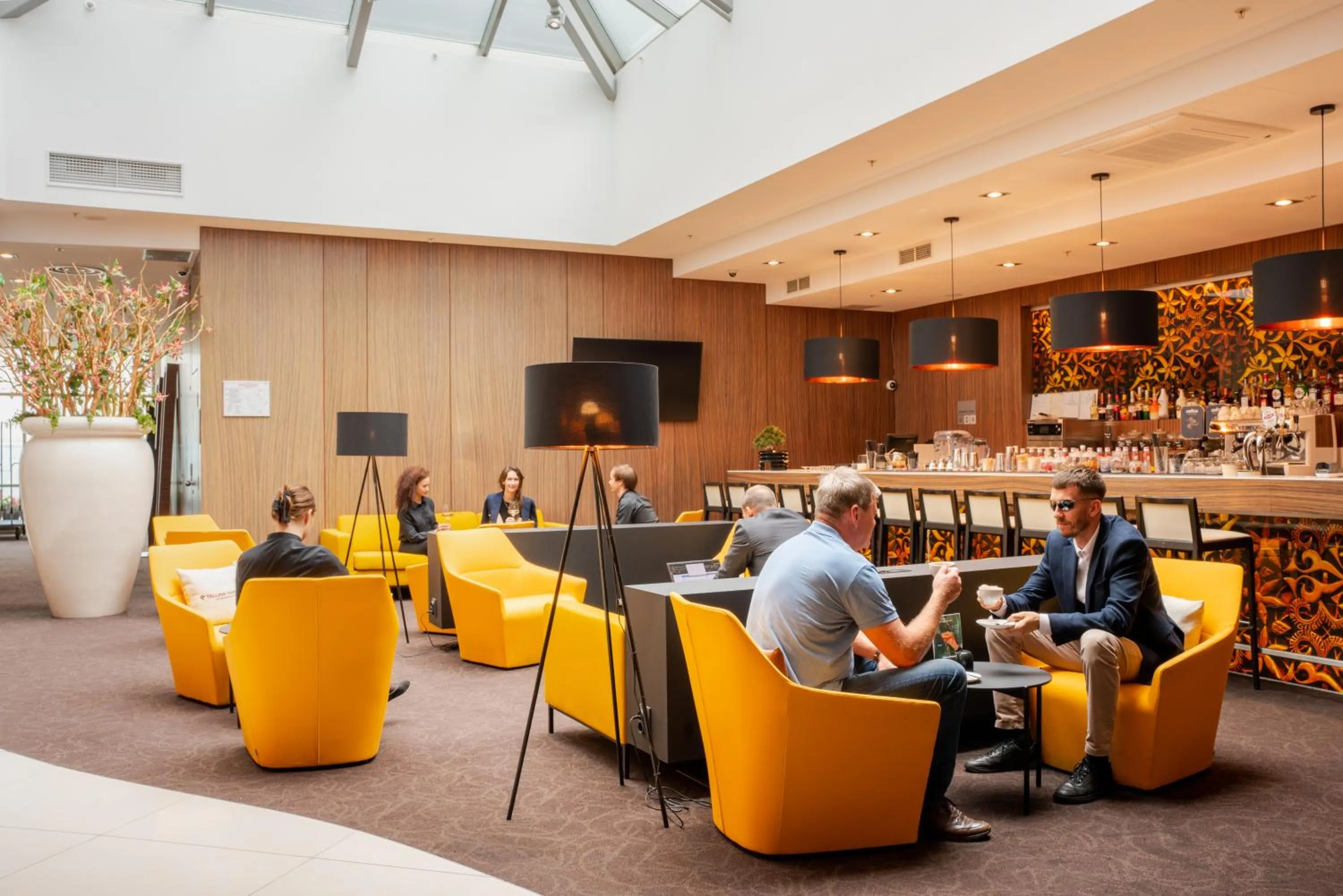 Lounge or bar in Tallink Hotel Riga