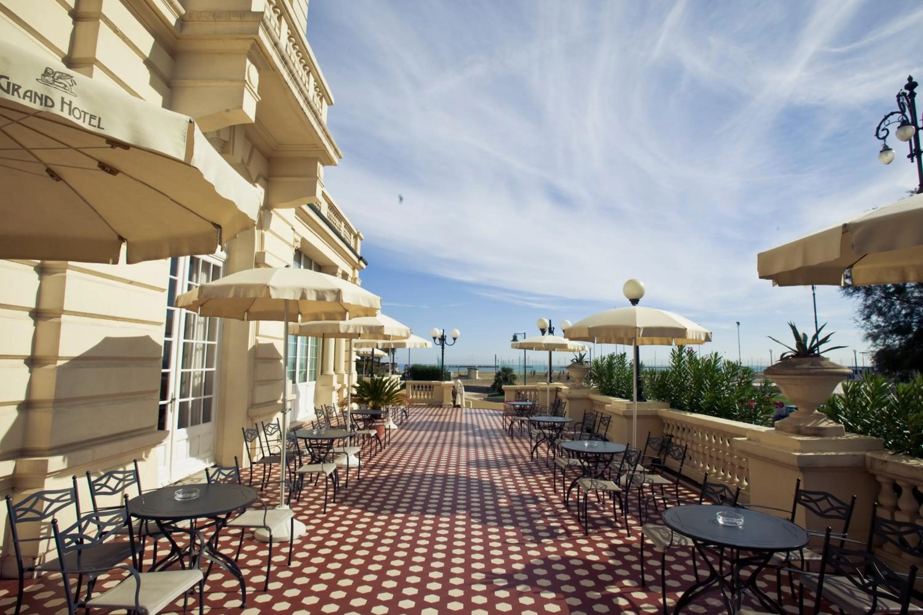 Balcony/Terrace in Grand Hotel Cesenatico