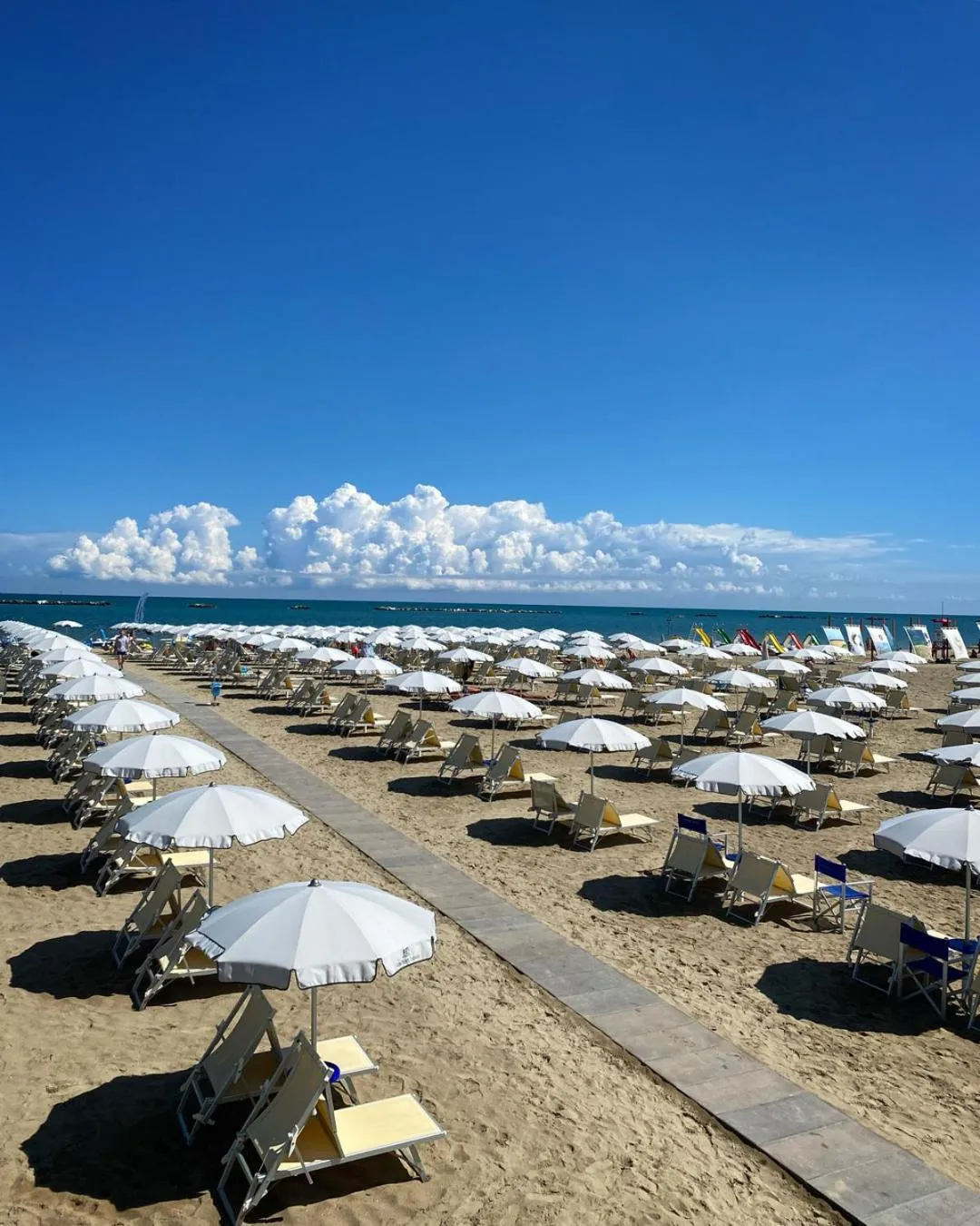 Beach in Grand Hotel Cesenatico