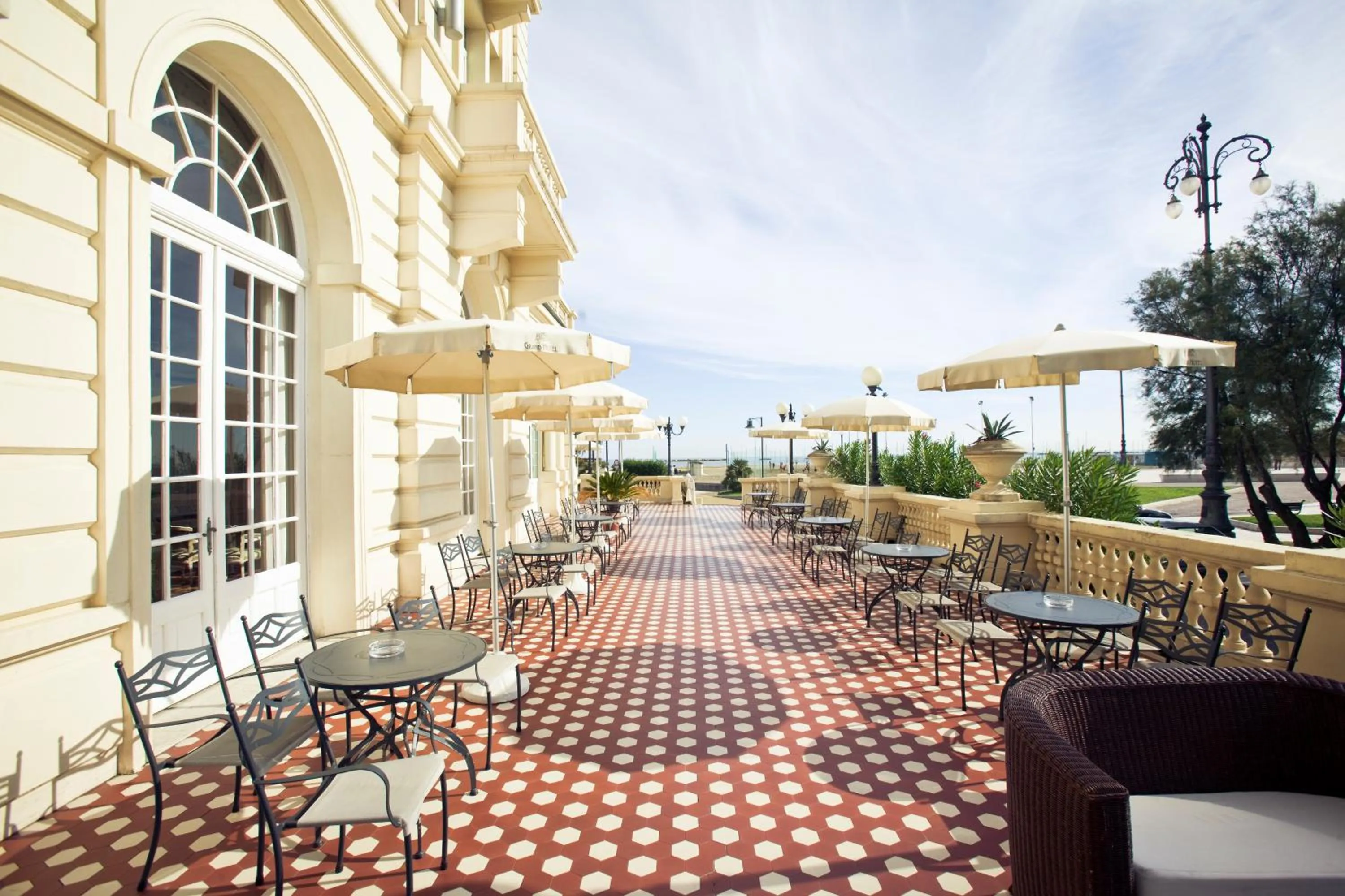 Balcony/Terrace in Grand Hotel Cesenatico