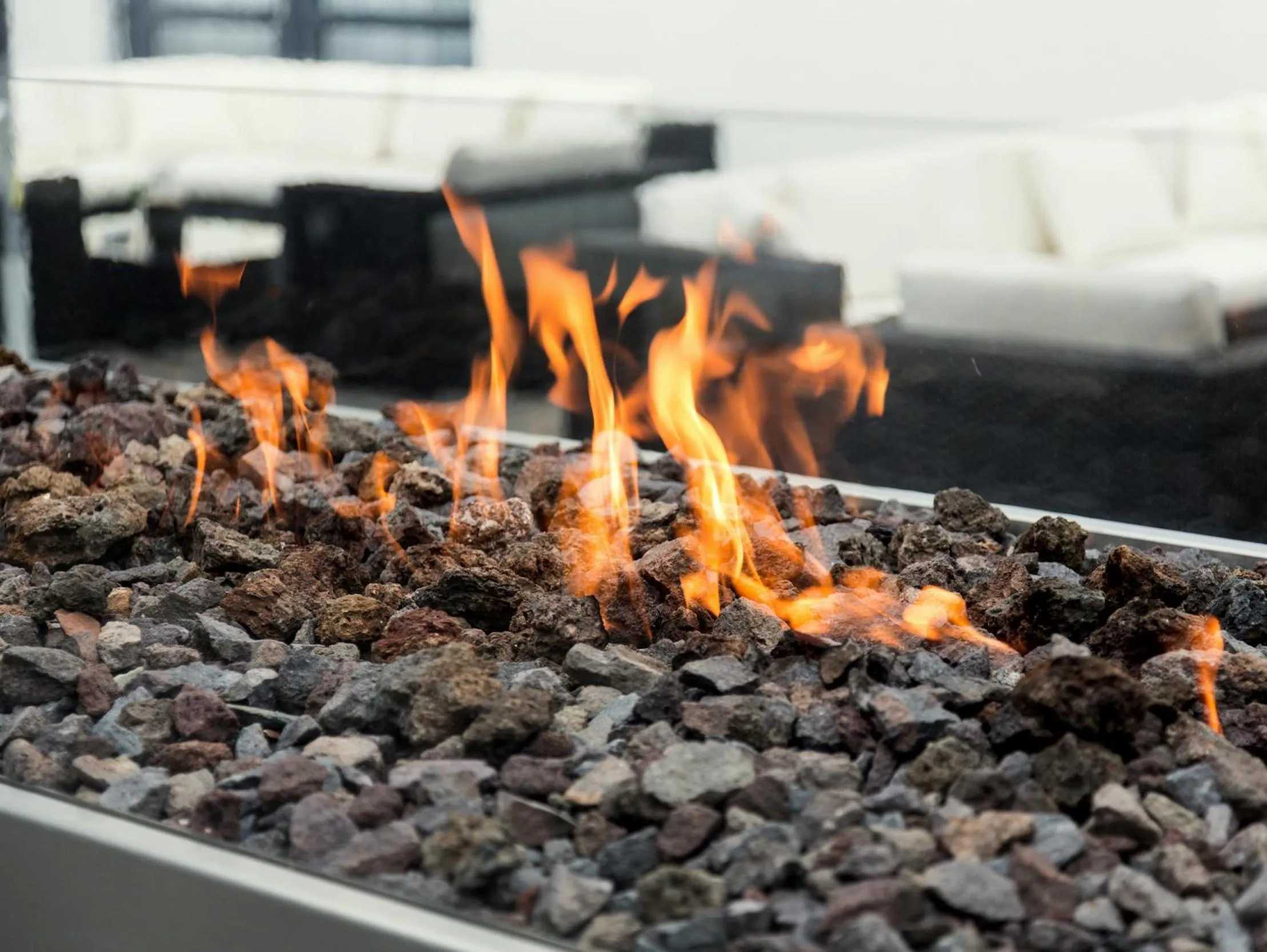 Patio in LEGERE HOTEL Luxembourg