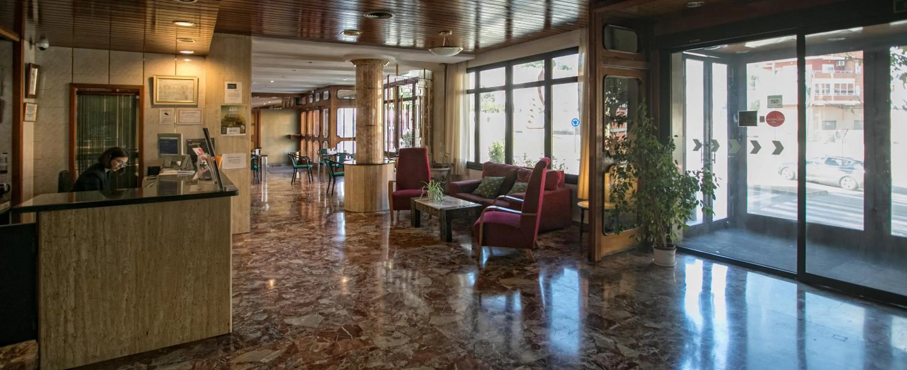 Lobby or reception in Hotel Odon