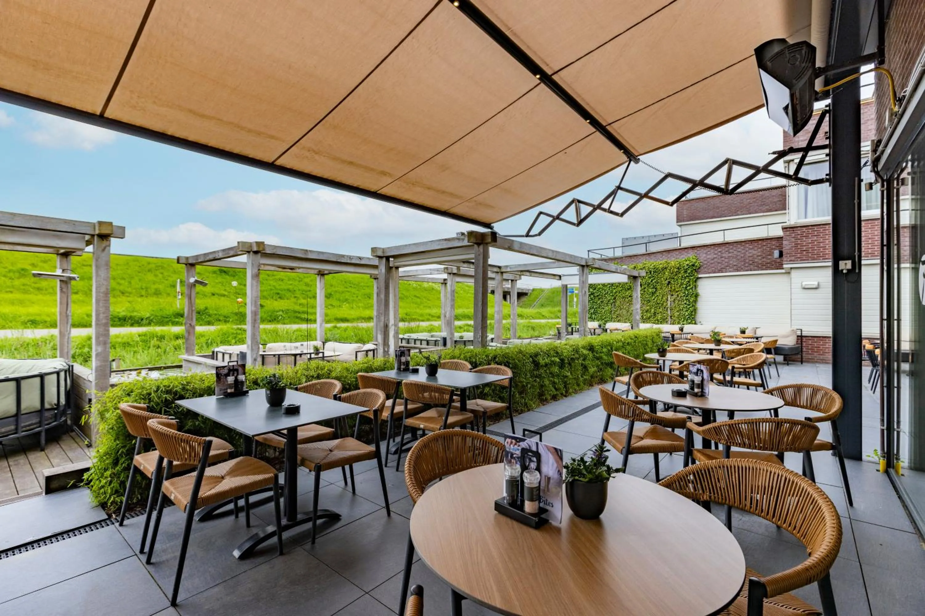Balcony/Terrace in Fletcher Wellness-Hotel Kamperduinen