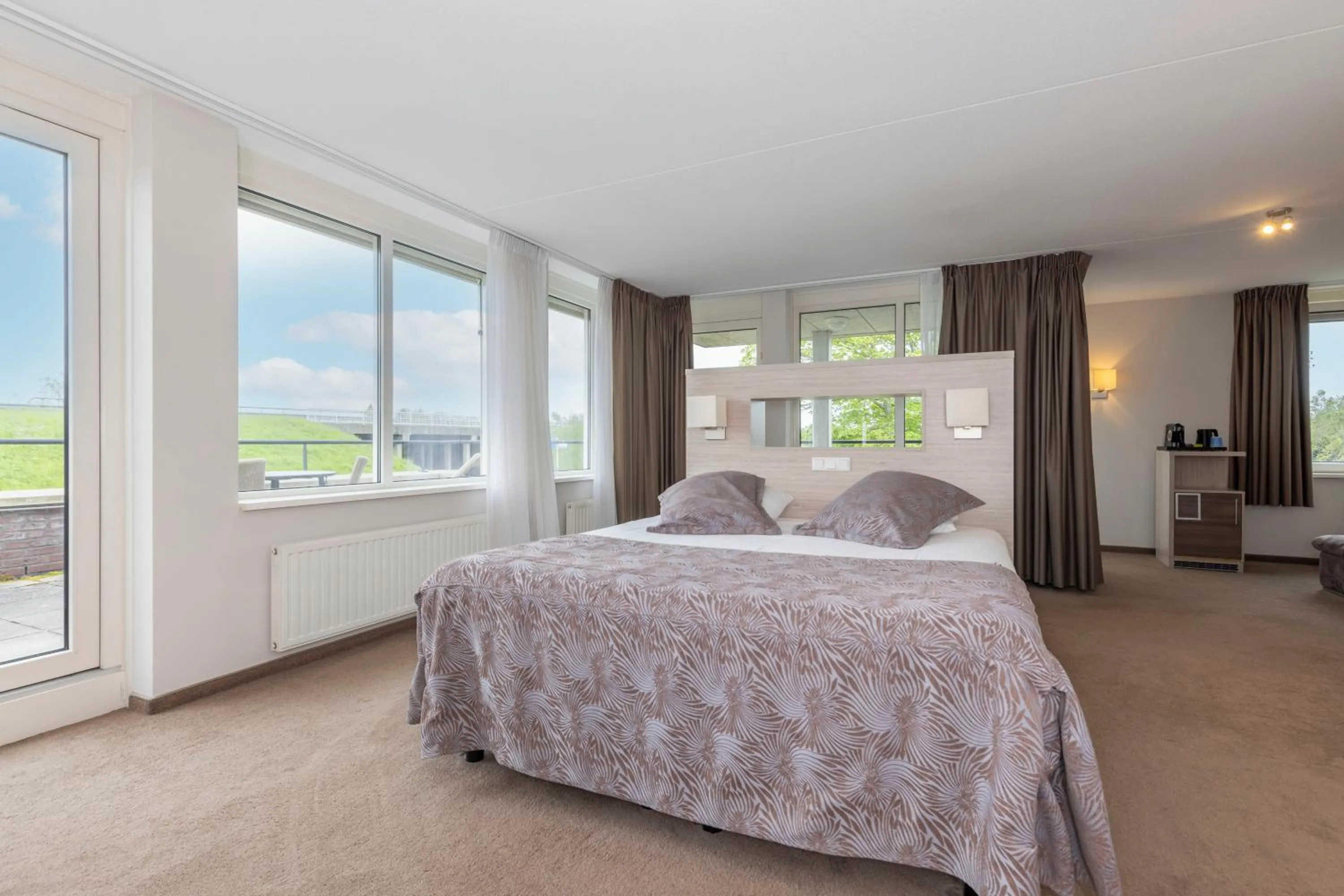 Bed in Fletcher Wellness-Hotel Kamperduinen