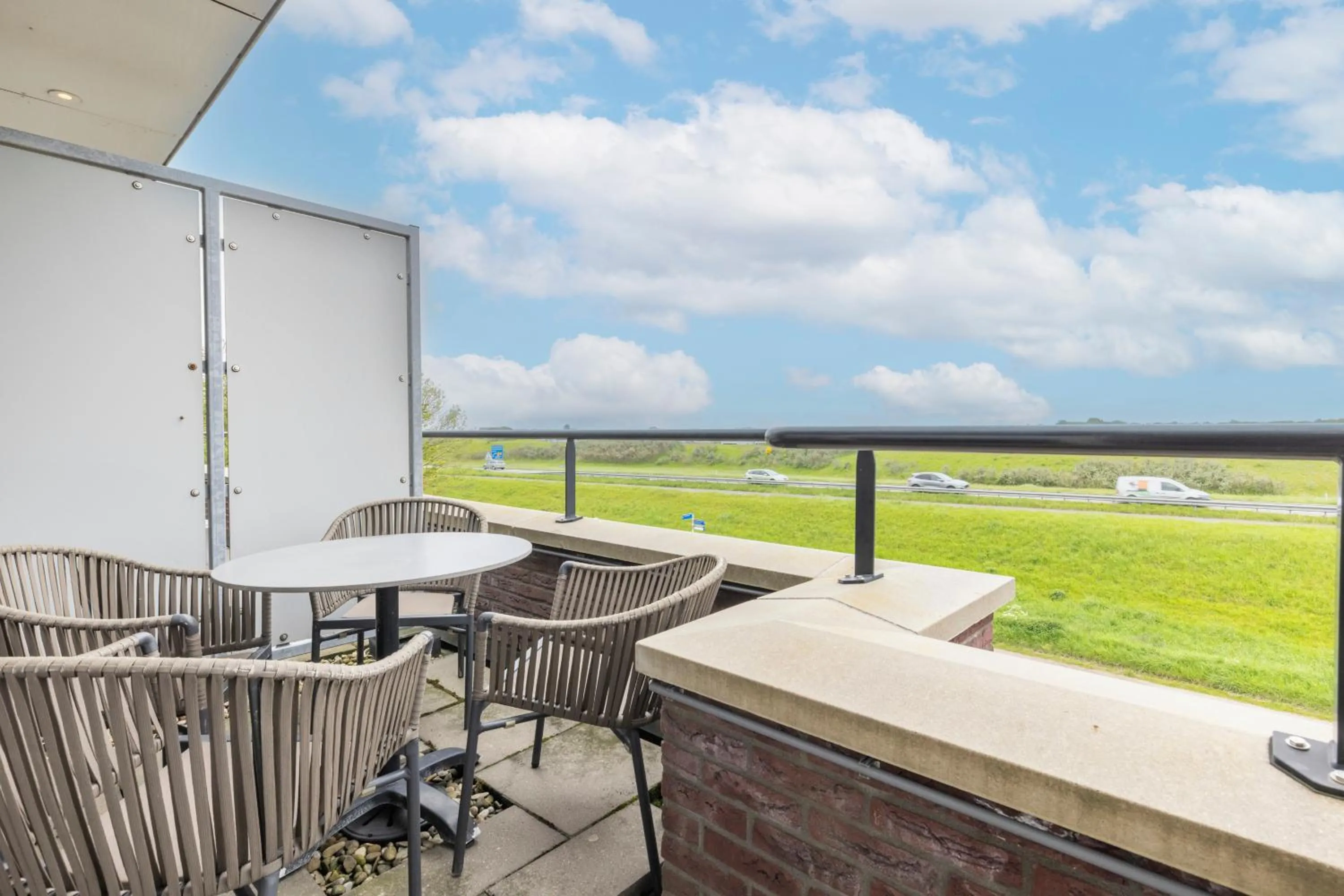 Balcony/Terrace in Fletcher Wellness-Hotel Kamperduinen