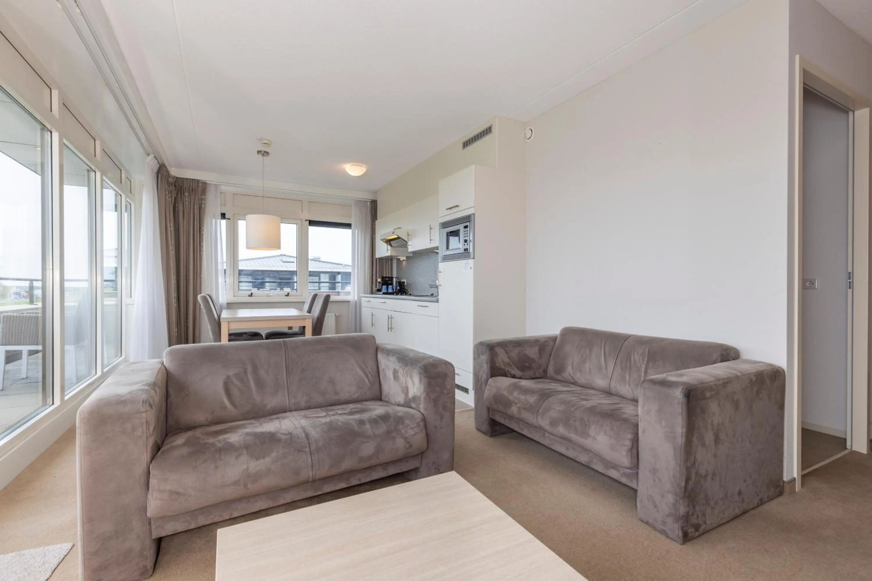 Kitchen or kitchenette in Fletcher Wellness-Hotel Kamperduinen