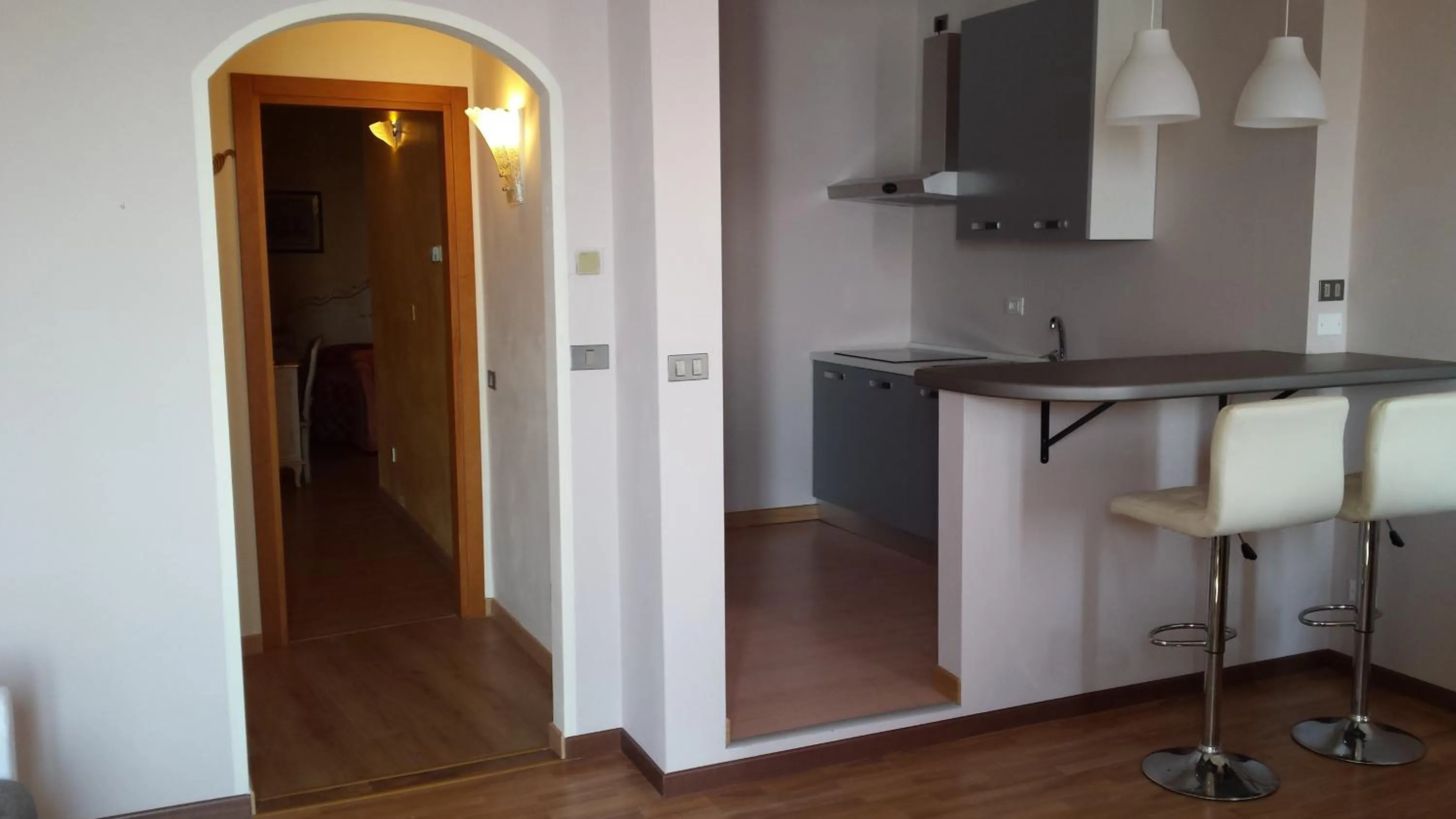 Kitchen or kitchenette in Garda Sol SPA Hotel & Appartamenti