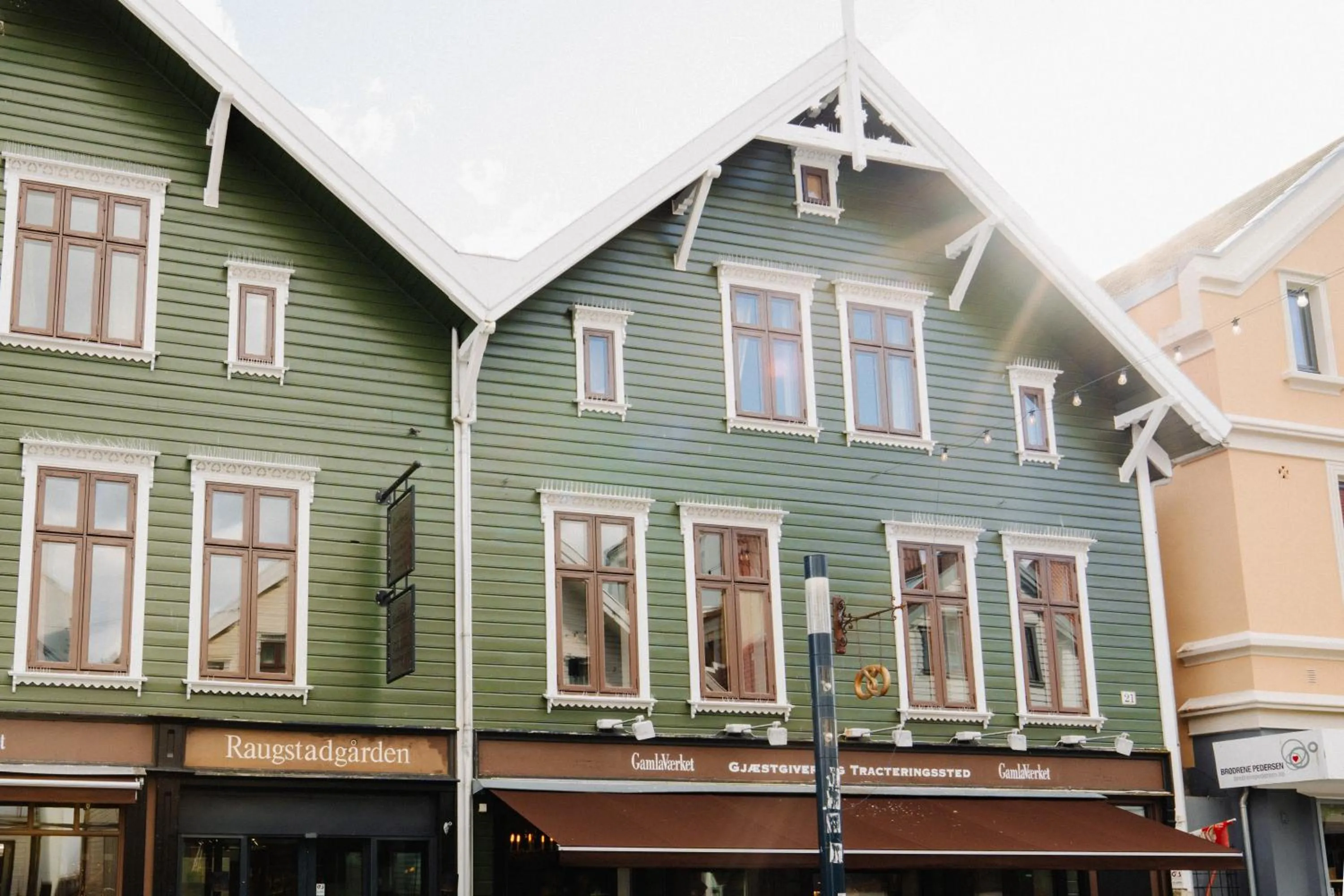 Property building in GamlaVærket Gjæstgiveri og Tracteringssted