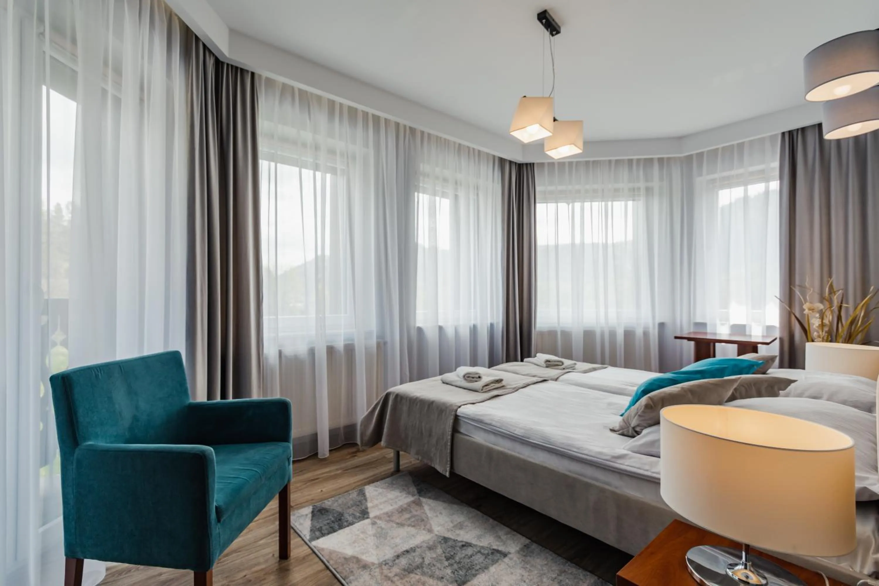 Bed in Hotel Smile Pieniny