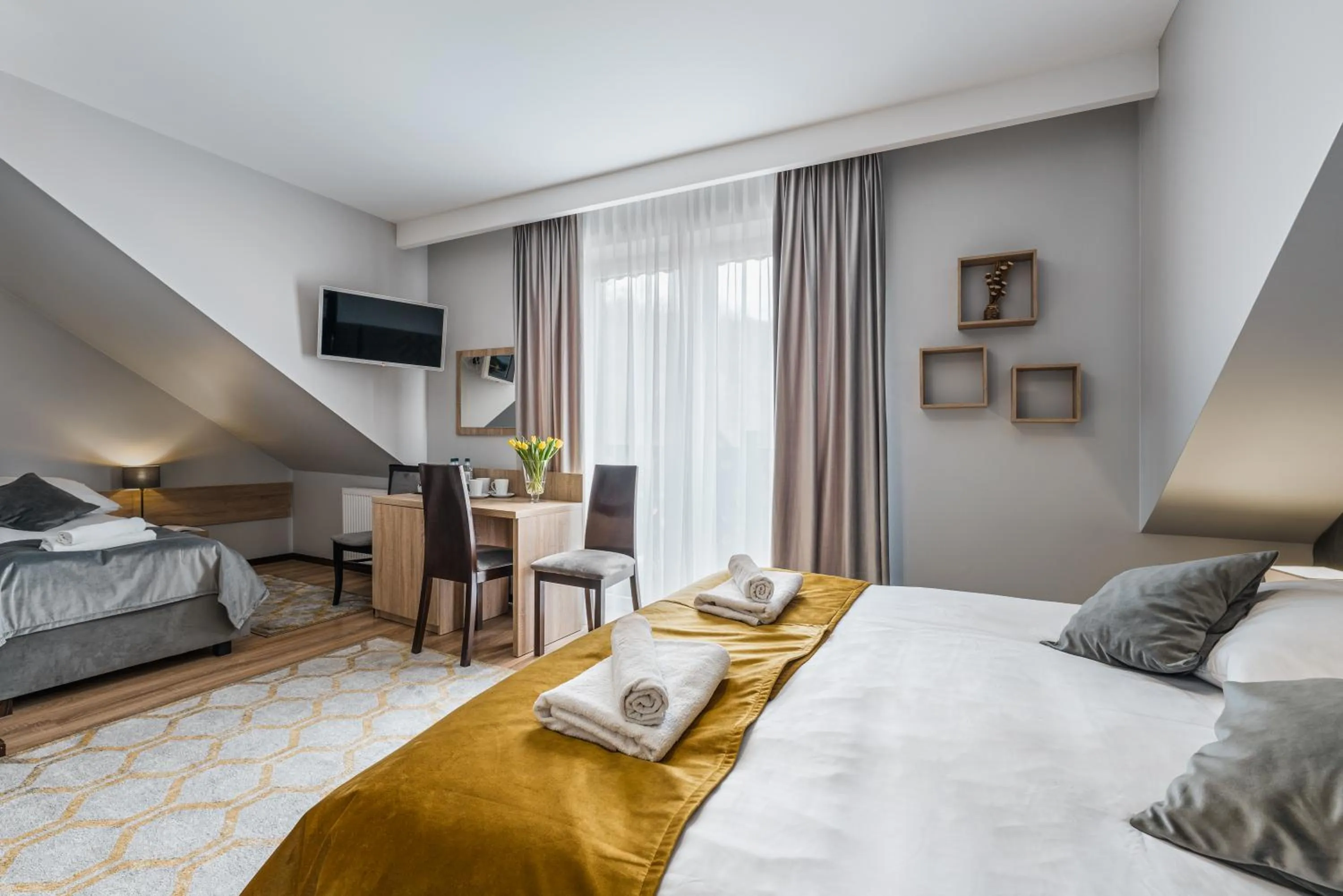 Photo of the whole room, Bed in Hotel Smile Pieniny