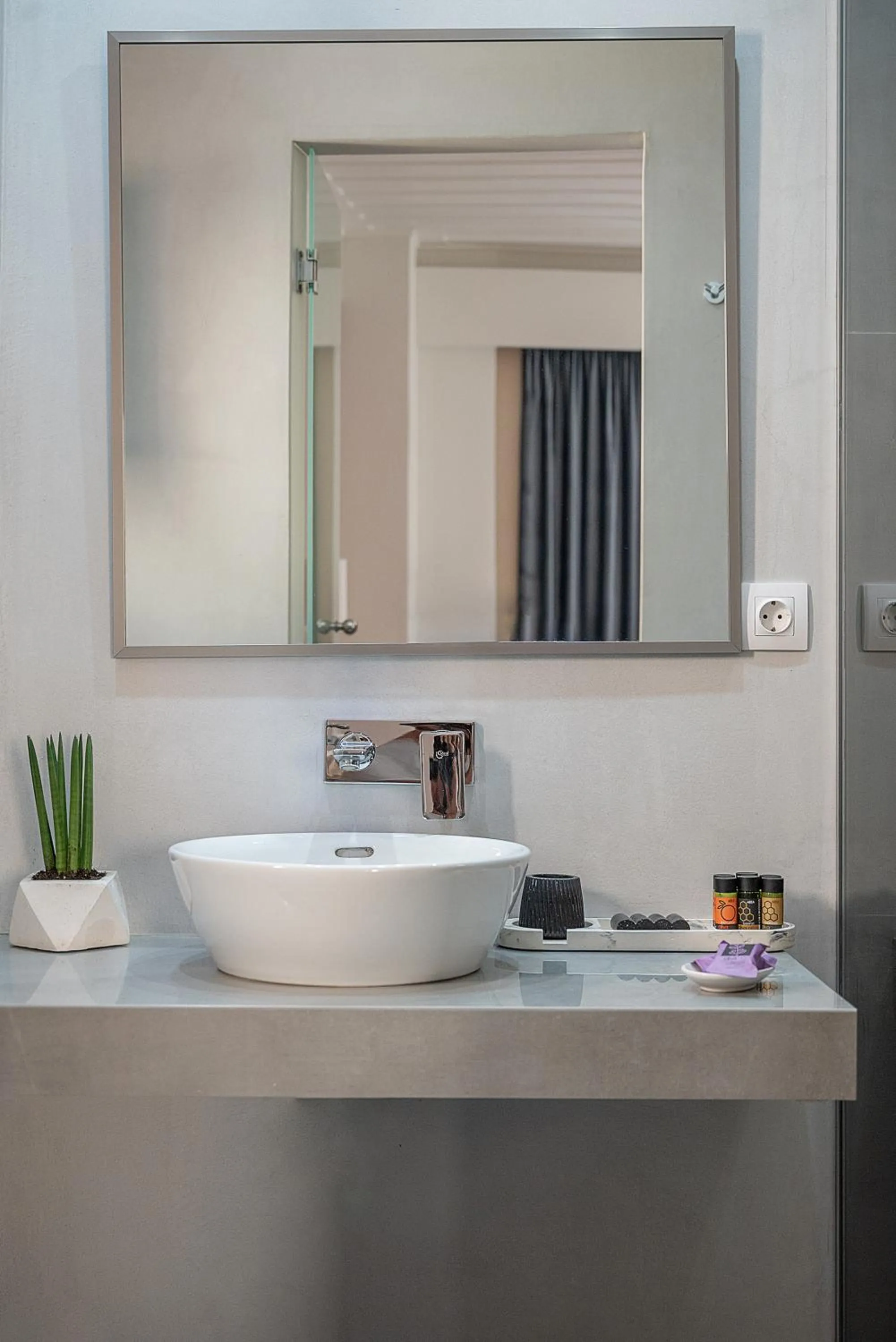 Bathroom in Vranas Ambiance Hotel