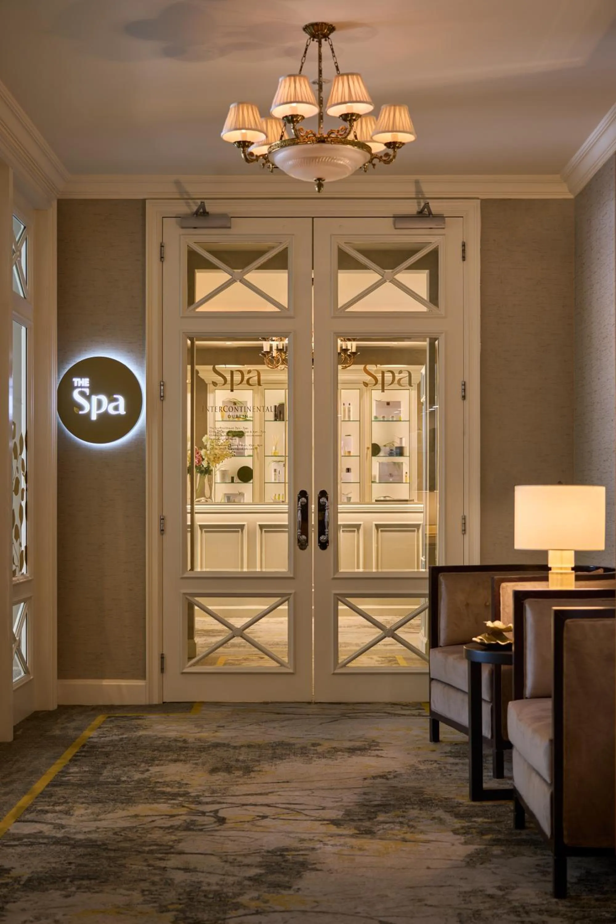 Spa and wellness centre/facilities in InterContinental Dublin by IHG