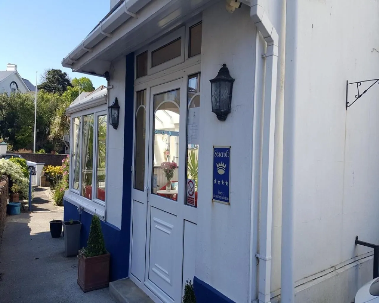 Lobby or reception in Seacroft Guest House