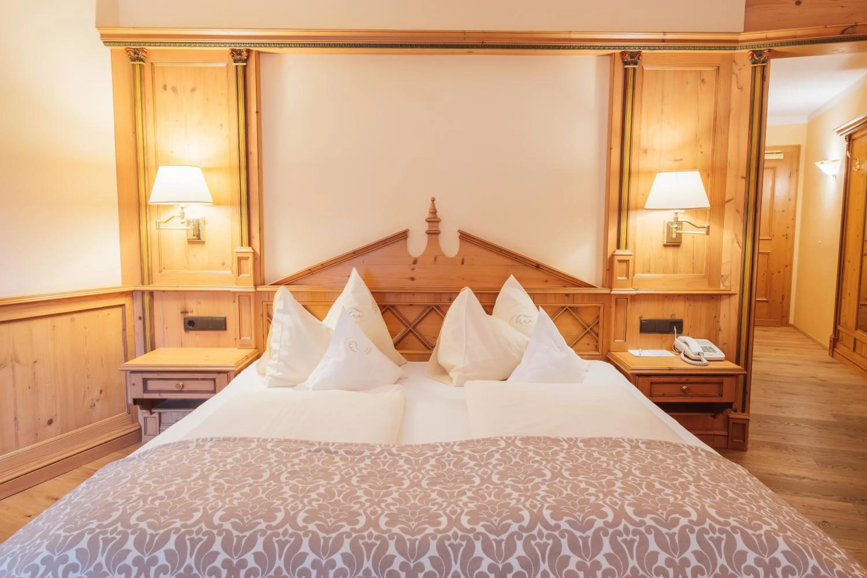 Bed in Engel Gourmet&Spa