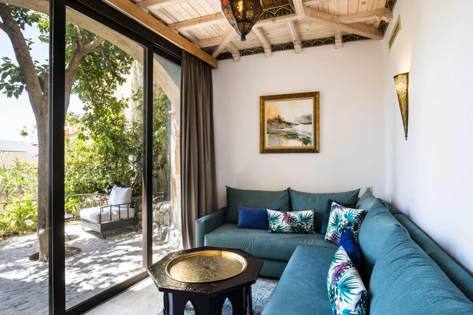 Living room in Dar Echchaouen Maison d'Hôtes & Riad