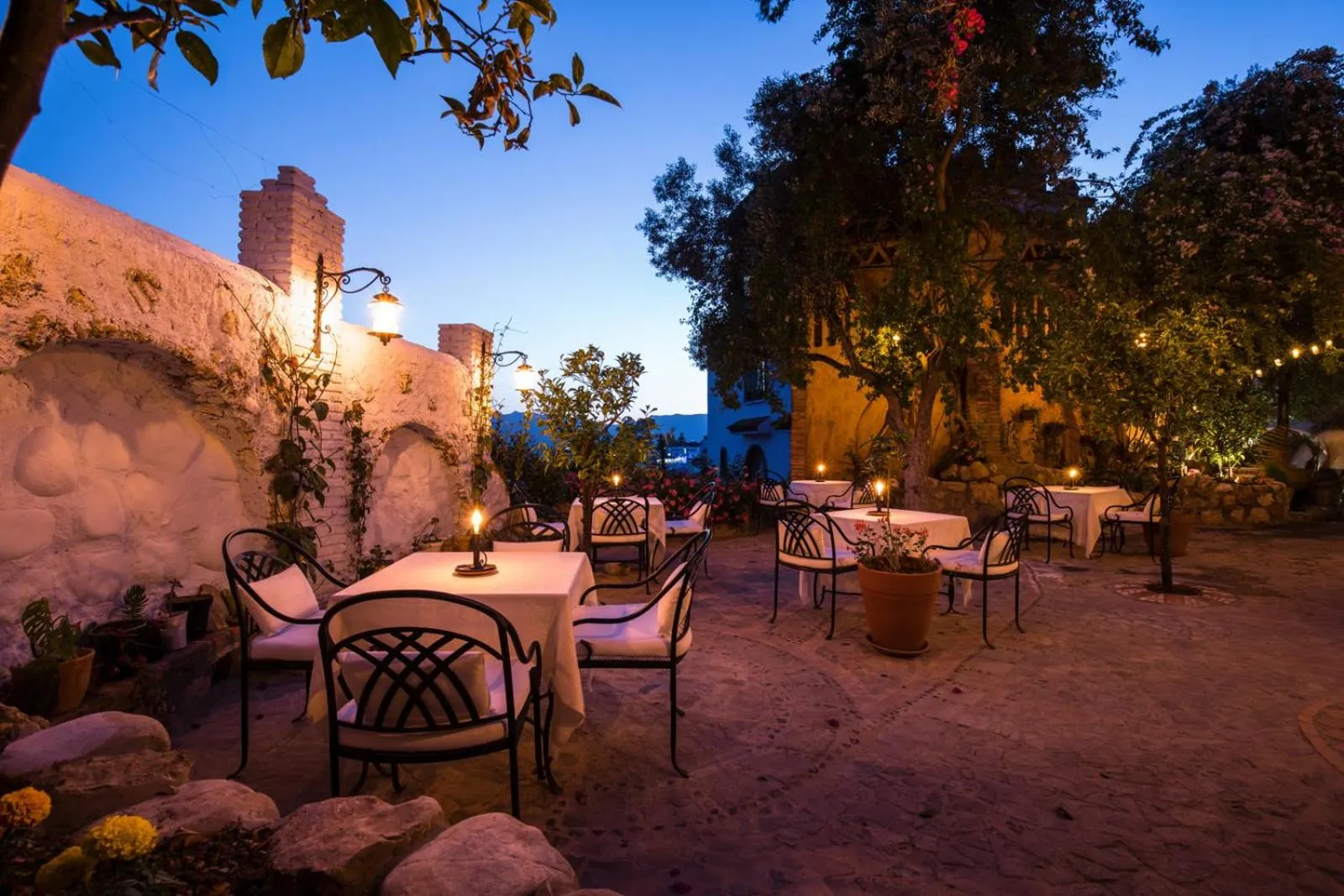 Patio in Dar Echchaouen Maison d'Hôtes & Riad