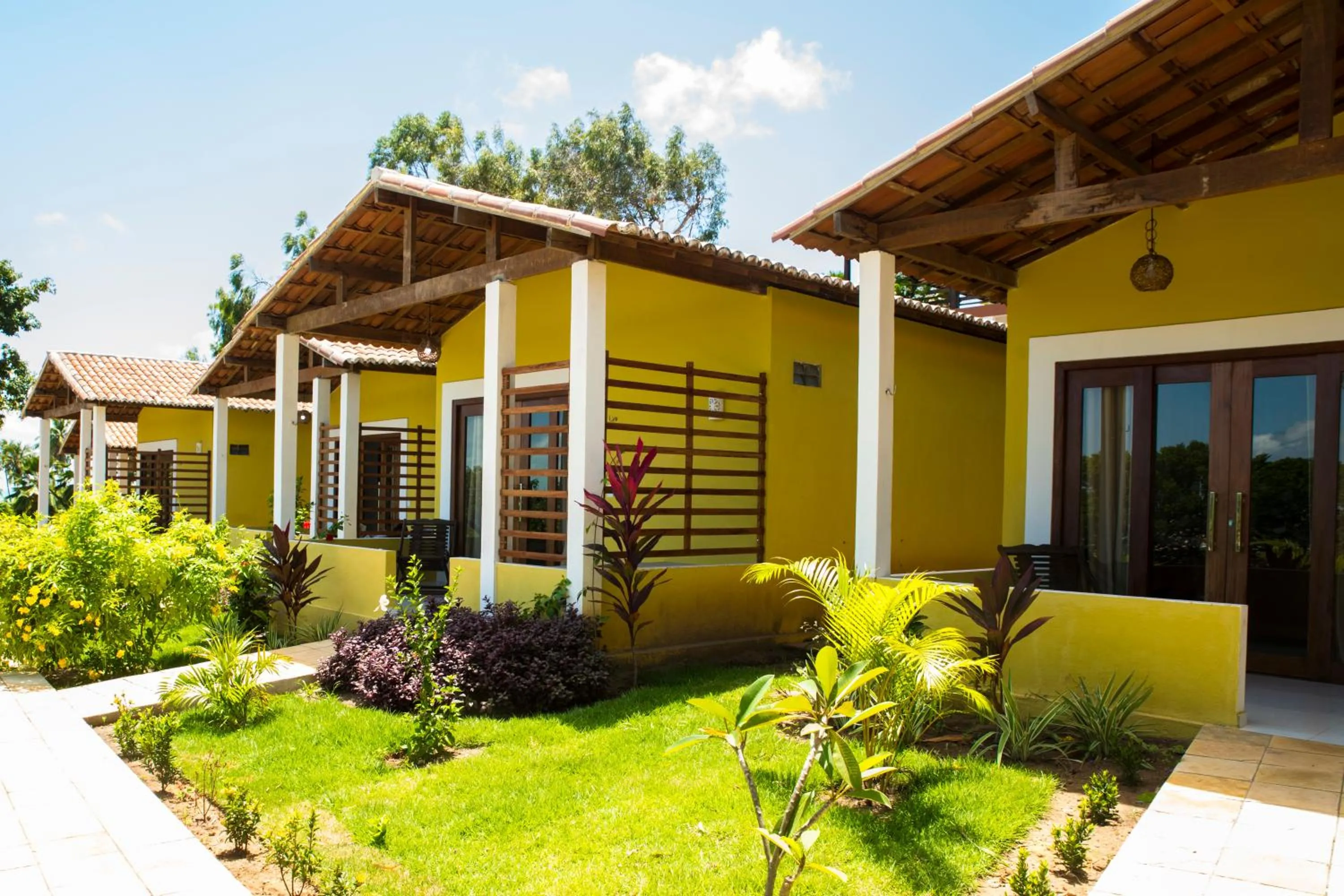 Patio in Hotel Marinas