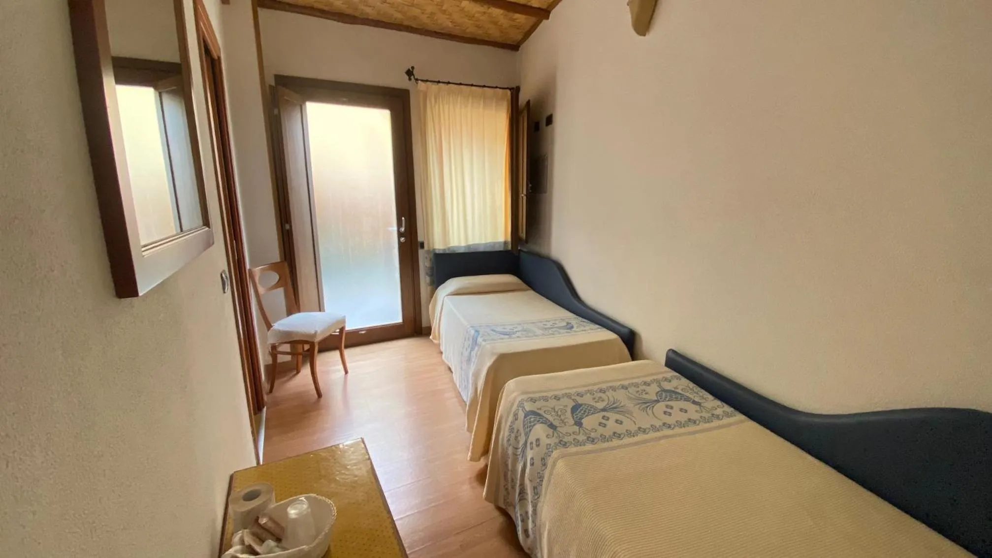 Bed in Hotel Villa Canu