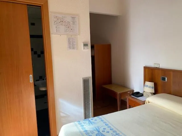 Bed in Hotel Villa Canu