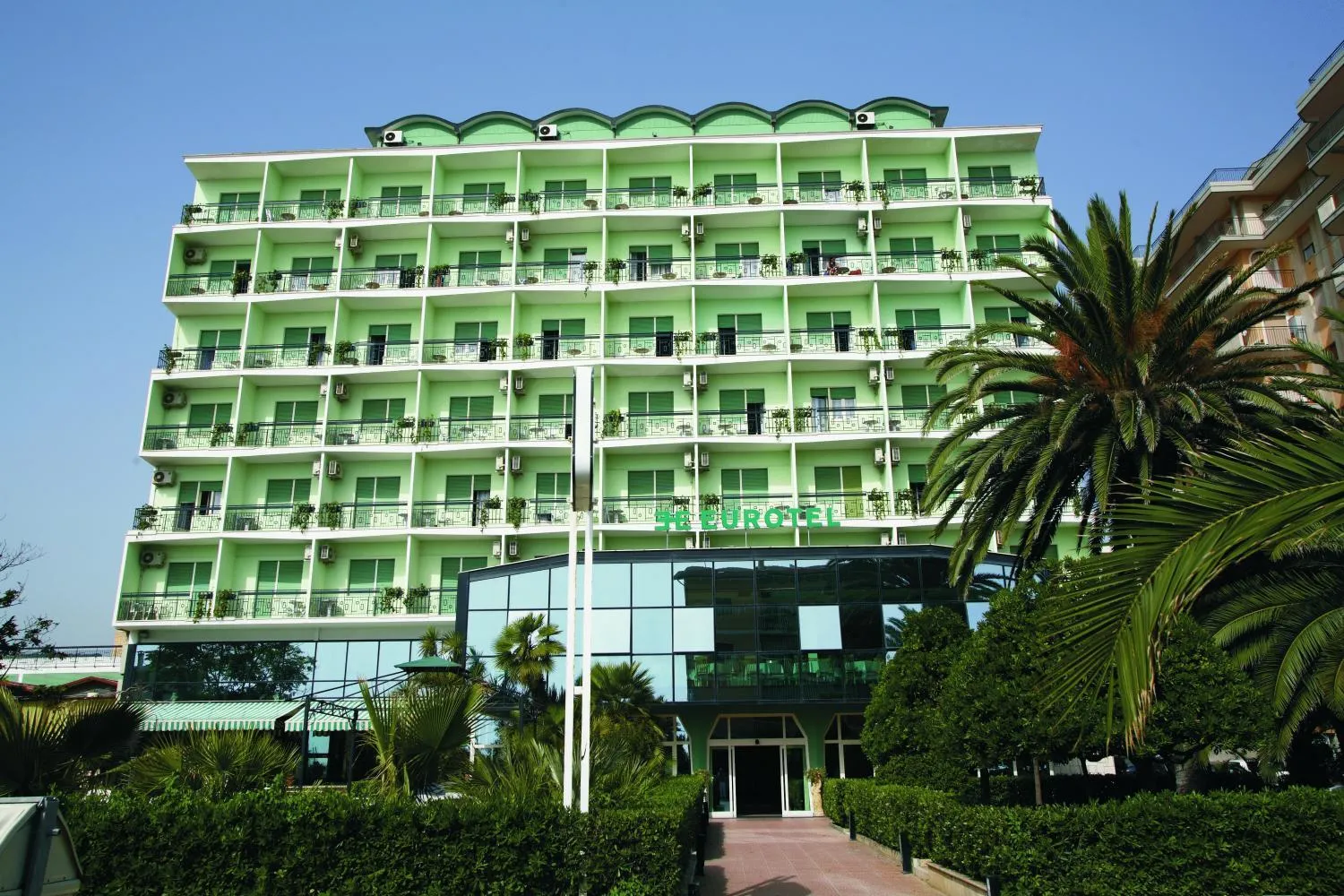 Facade/entrance in Eurotel