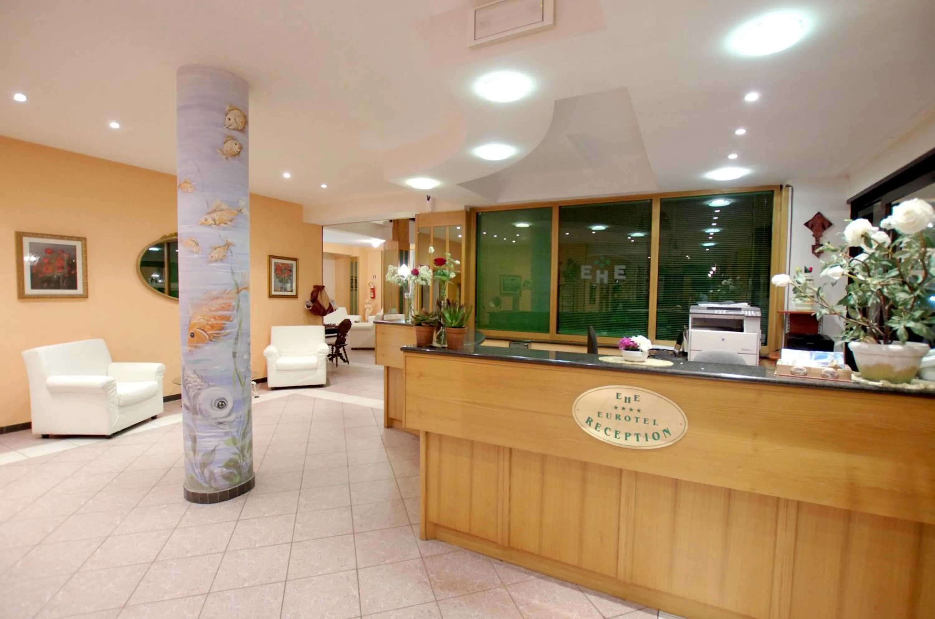 Lobby or reception in Eurotel