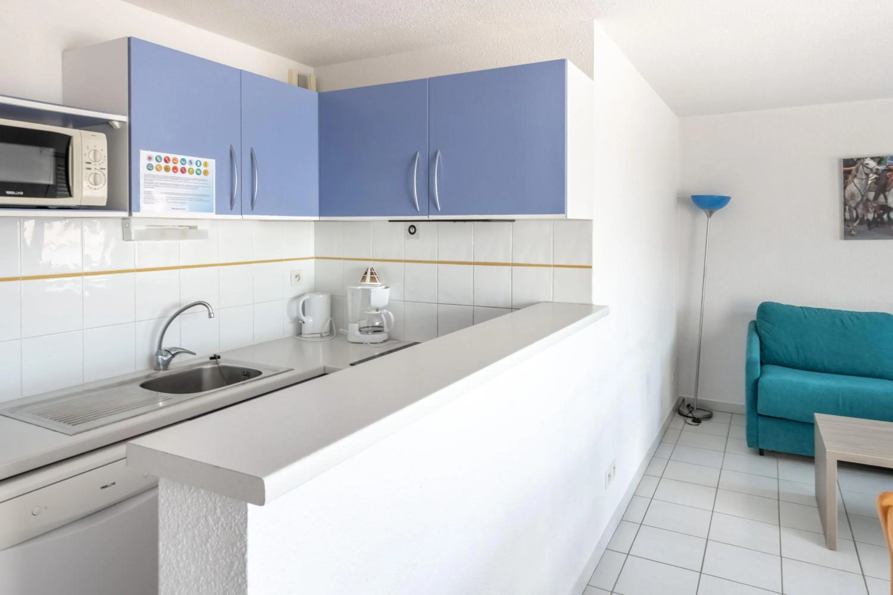 Kitchen or kitchenette in Residence Residhotel Mayflower