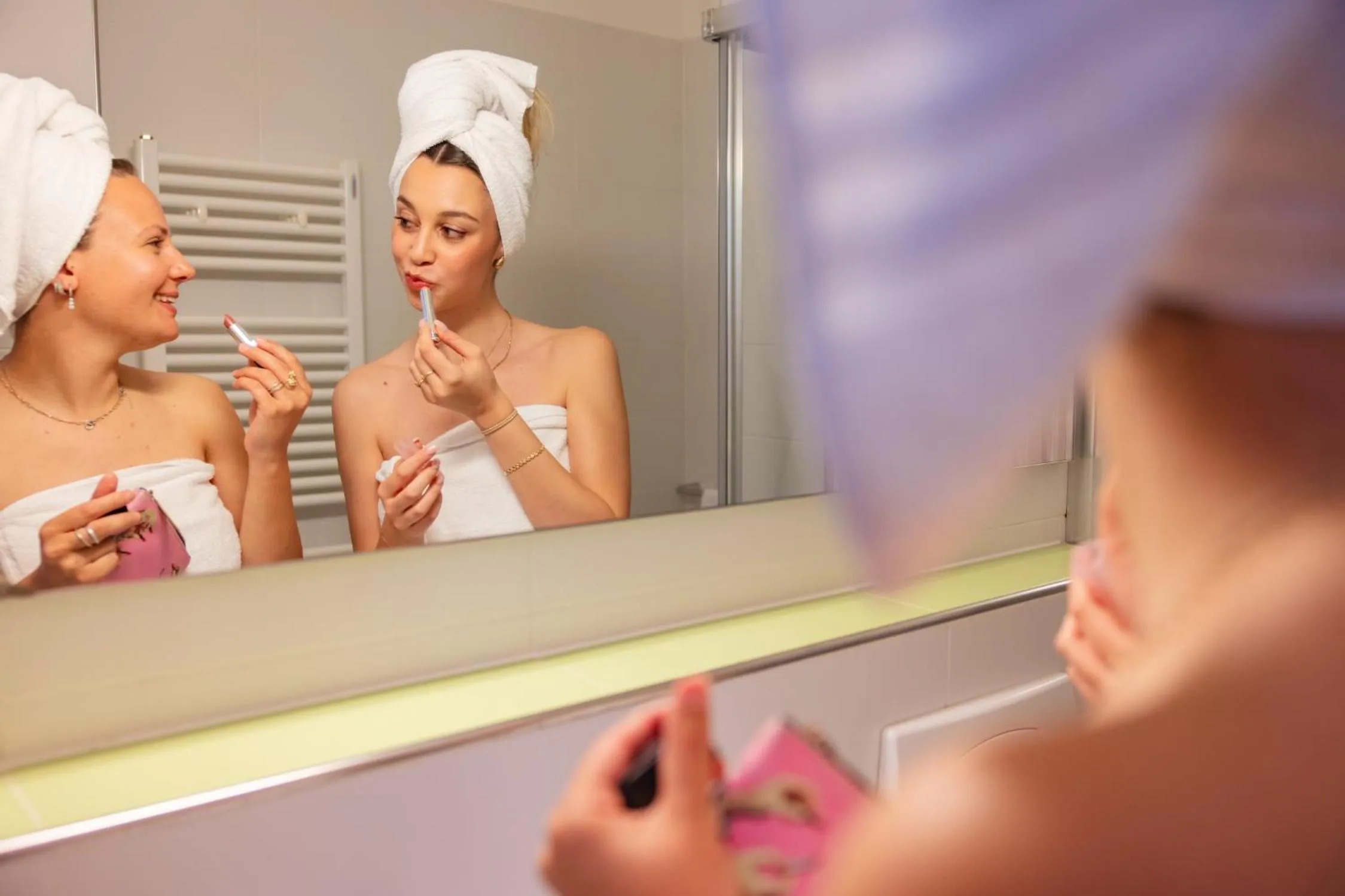 Bathroom in Hotel Trieste Mare