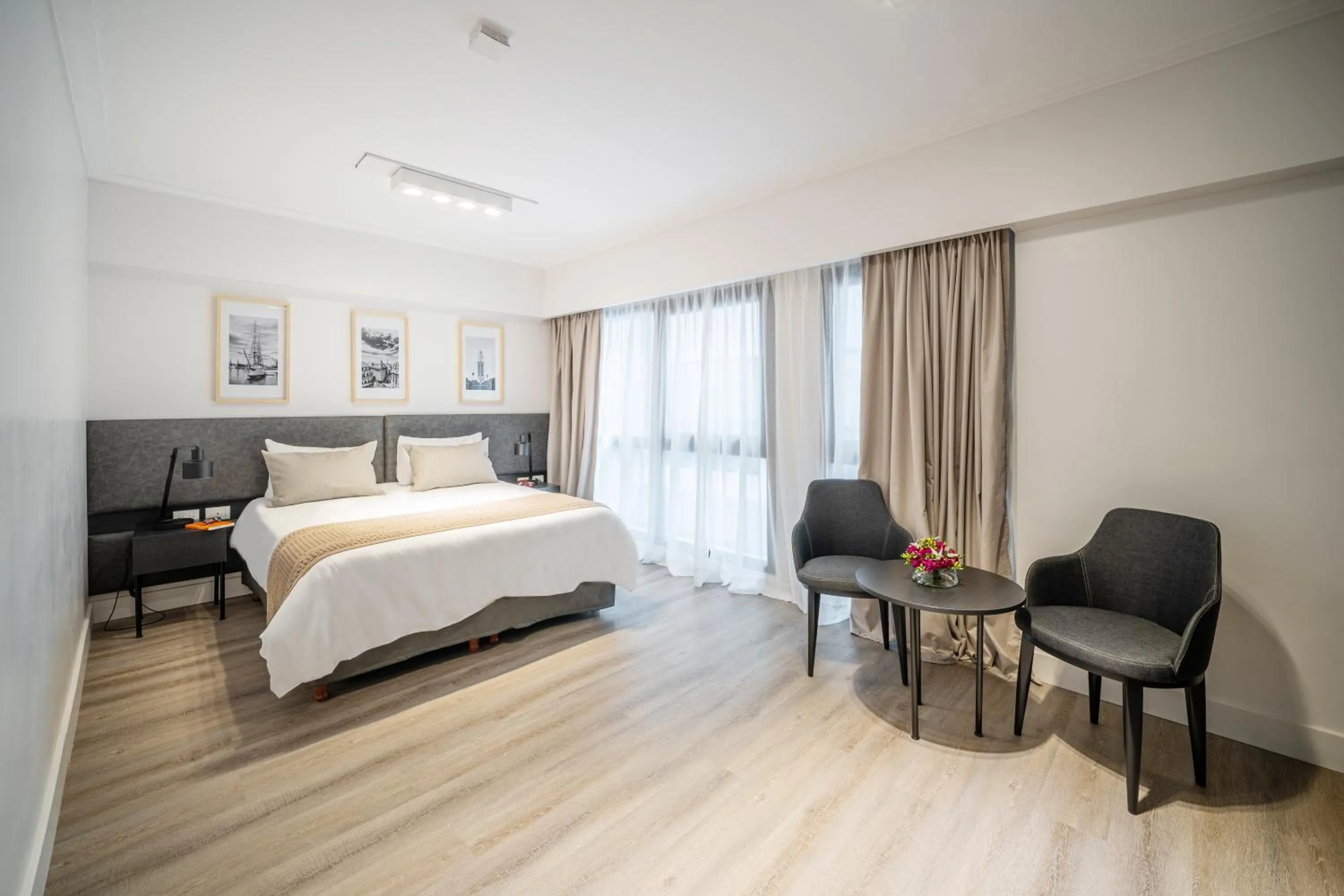 Bed in Efe Hotel & Cowork