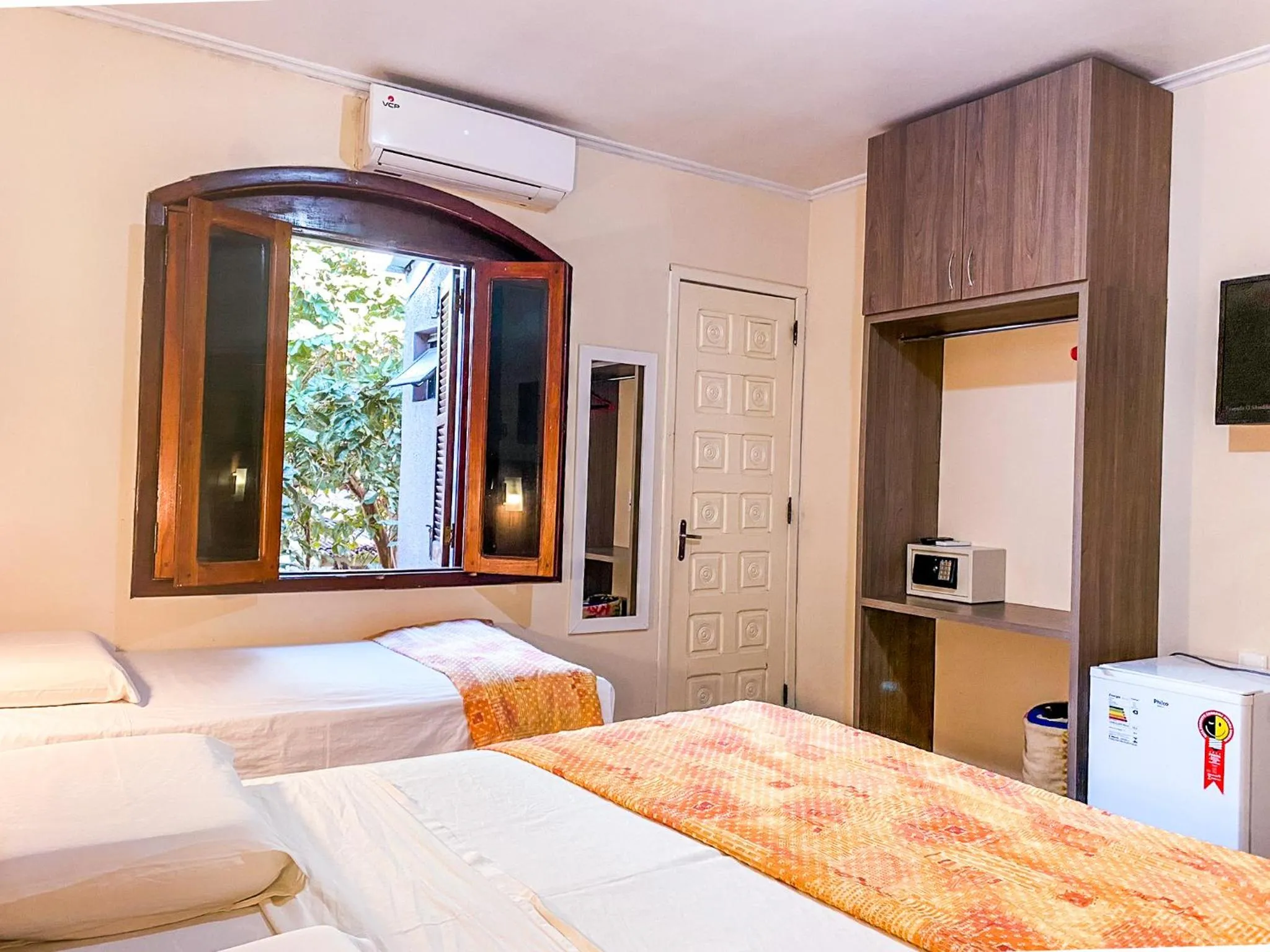 Bed in Pousada El Shaddai