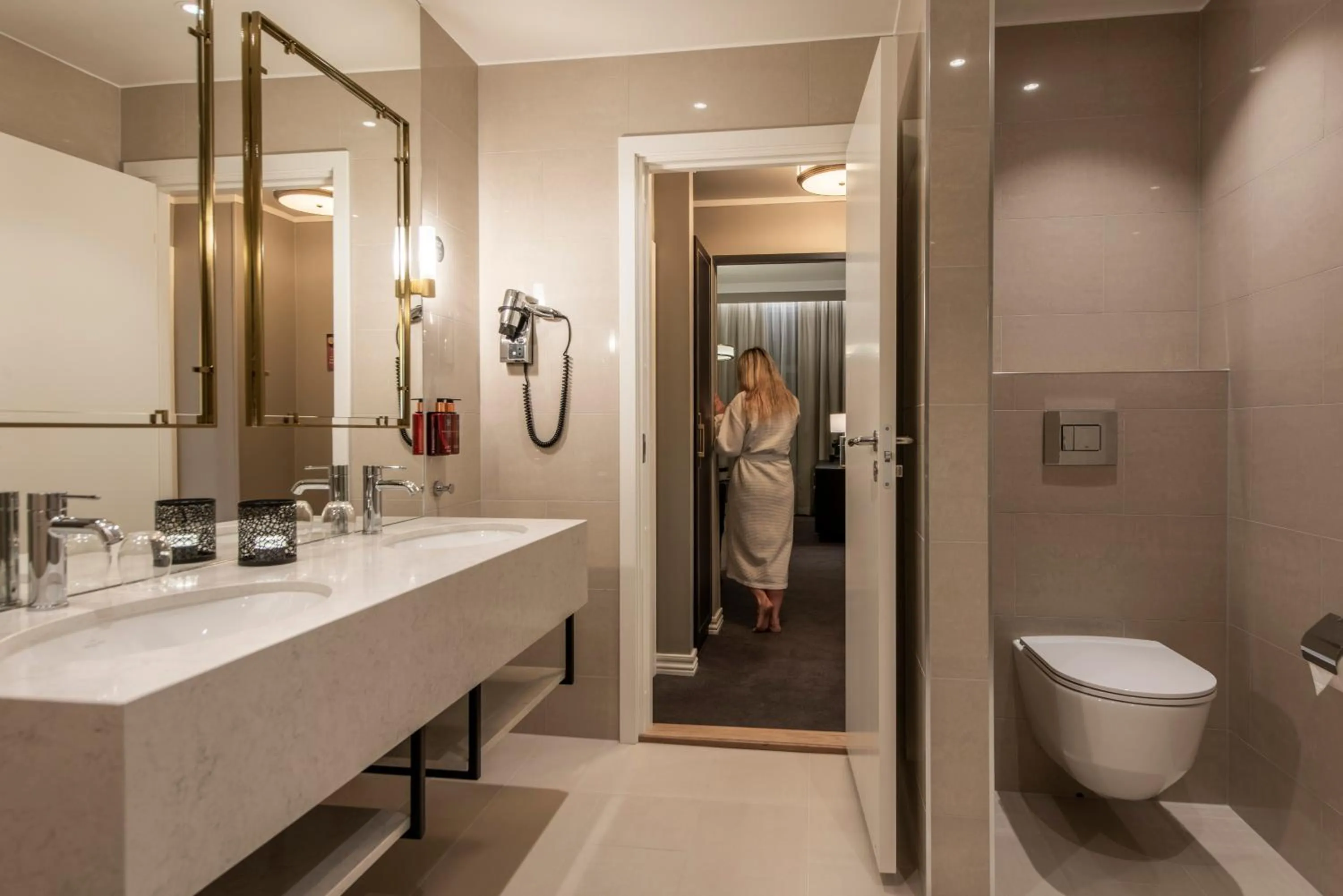 Bathroom in Home Hotel Grand Gjøvik