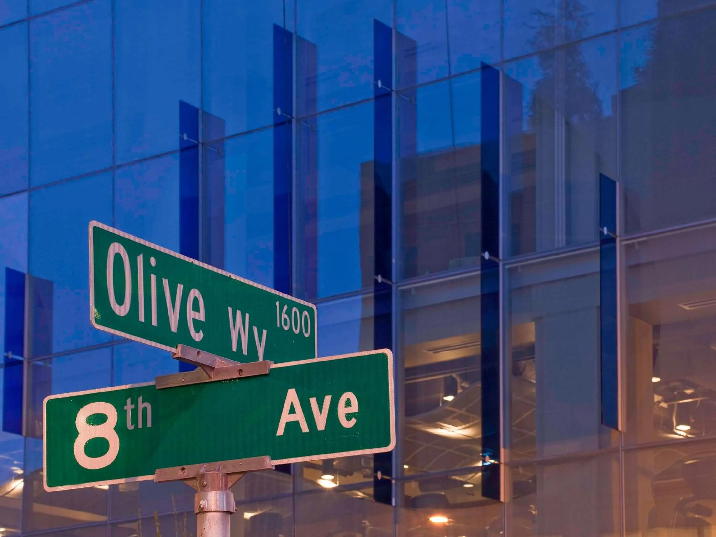 Property building in Hyatt at Olive 8