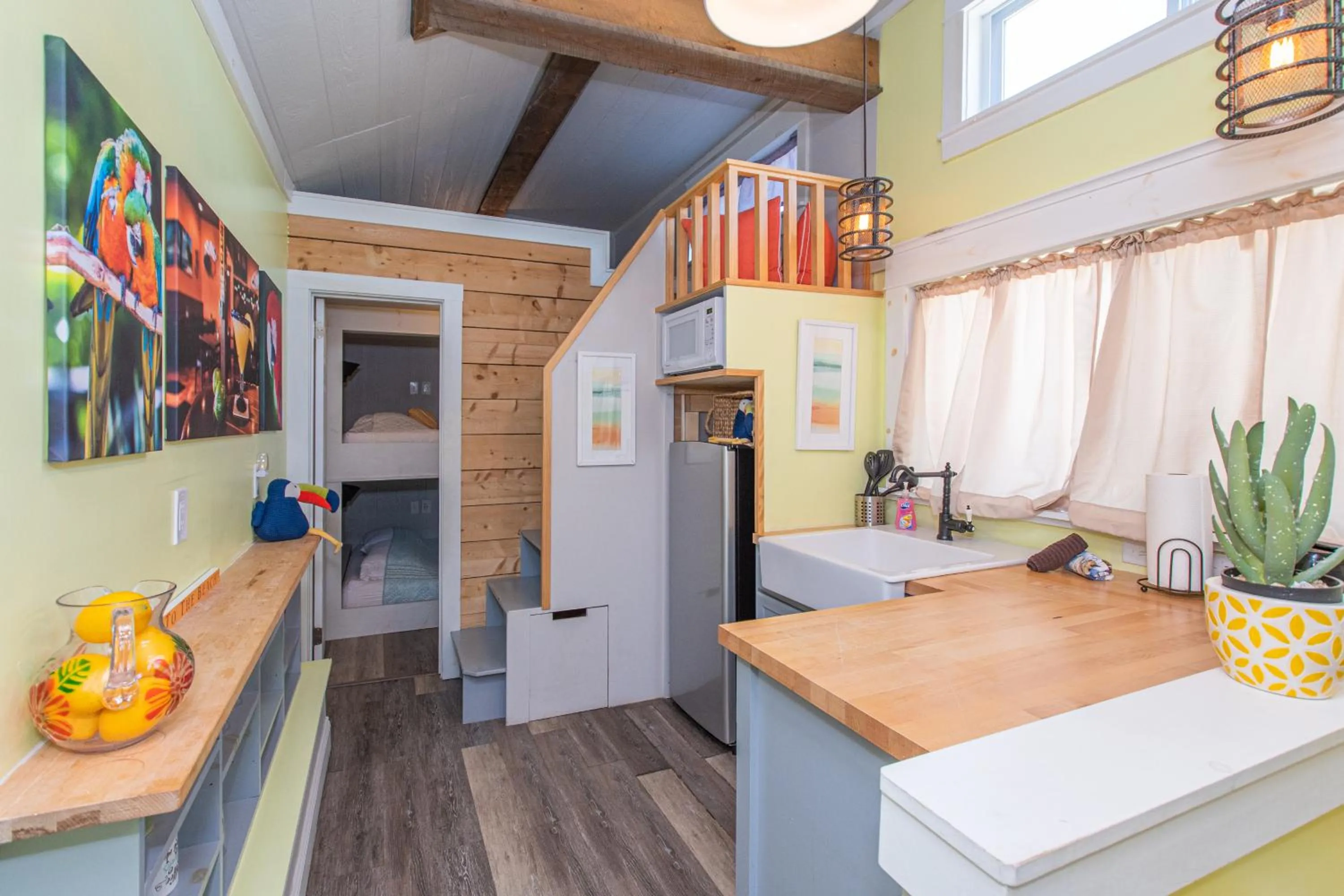 Kitchen or kitchenette in Tiny House Siesta