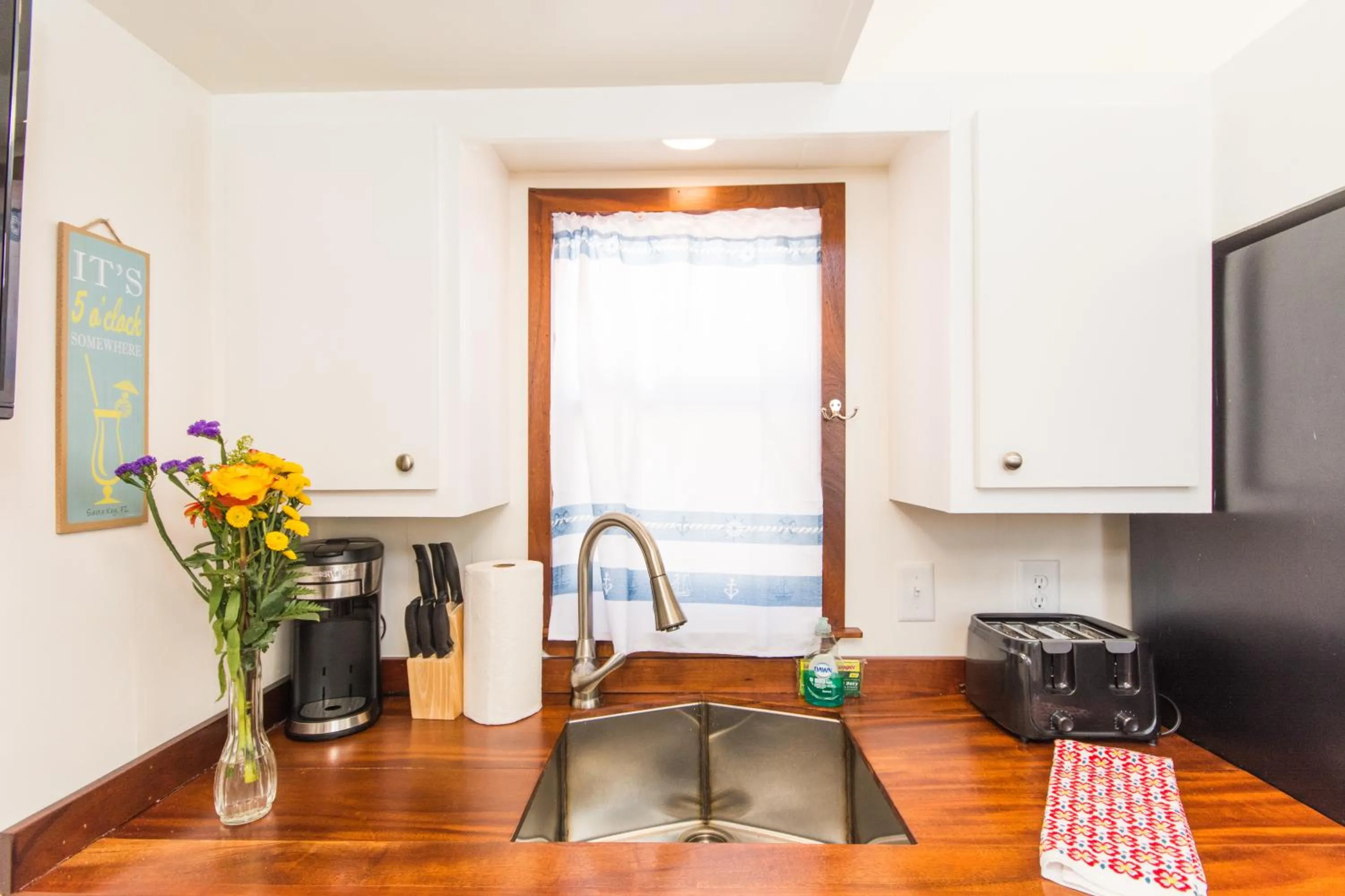 Kitchen or kitchenette in Tiny House Siesta