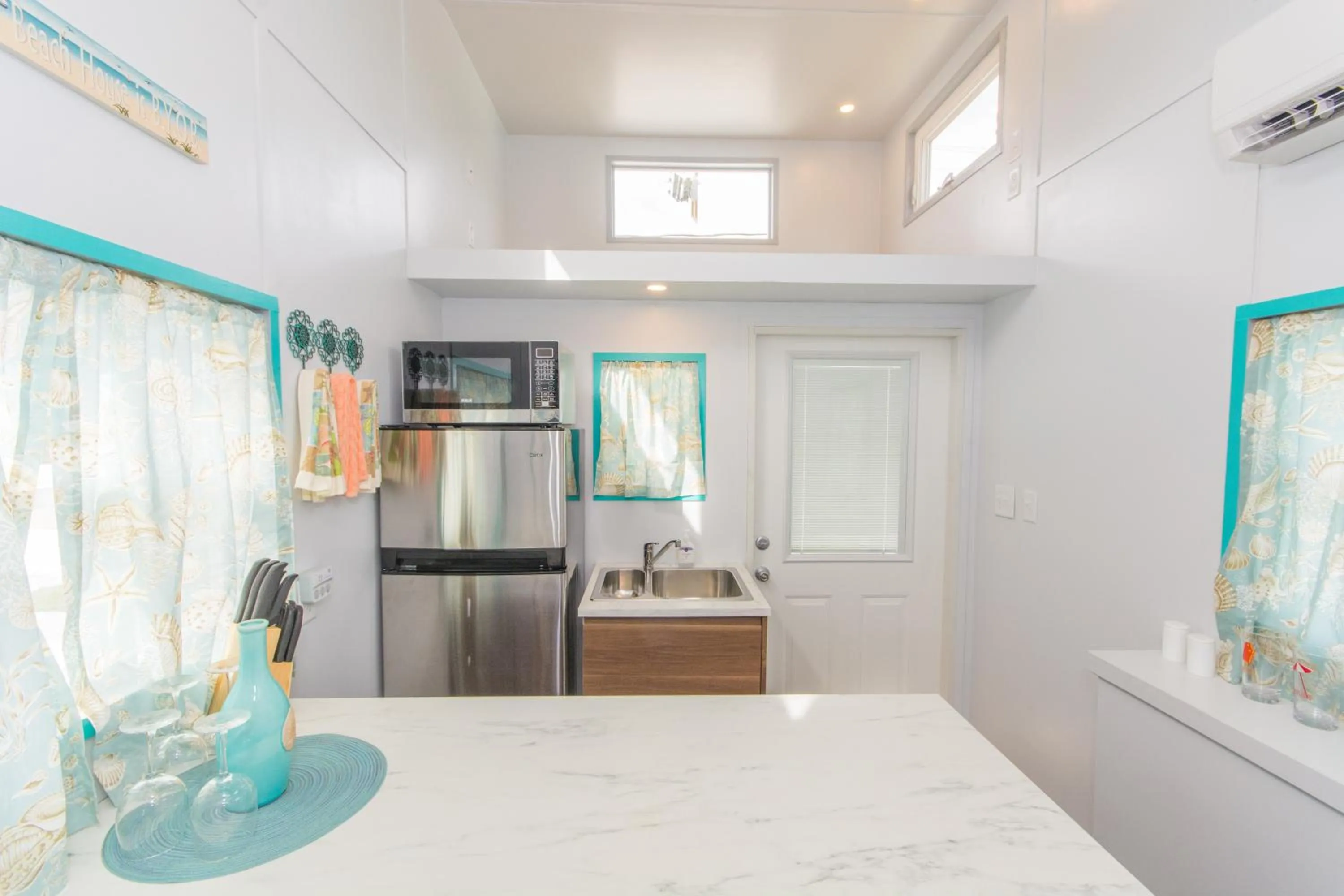 Kitchen or kitchenette in Tiny House Siesta
