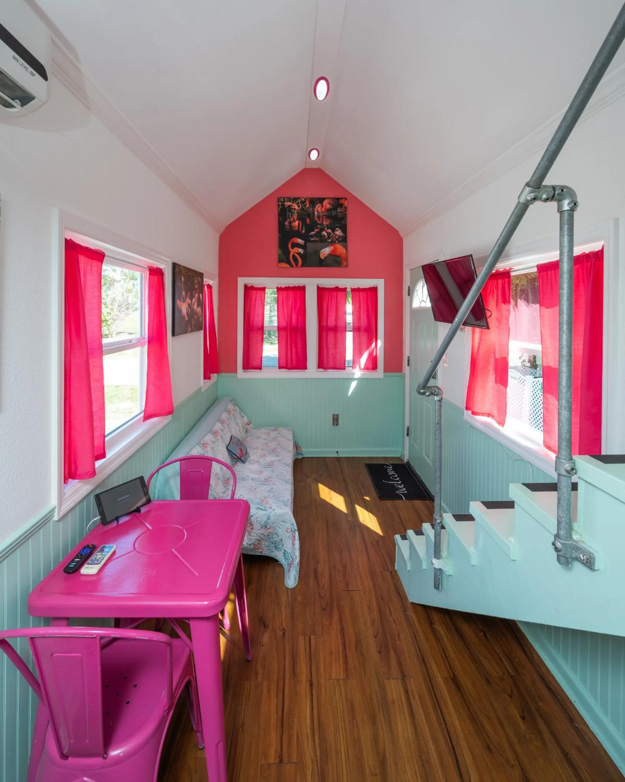 Living room in Tiny House Siesta