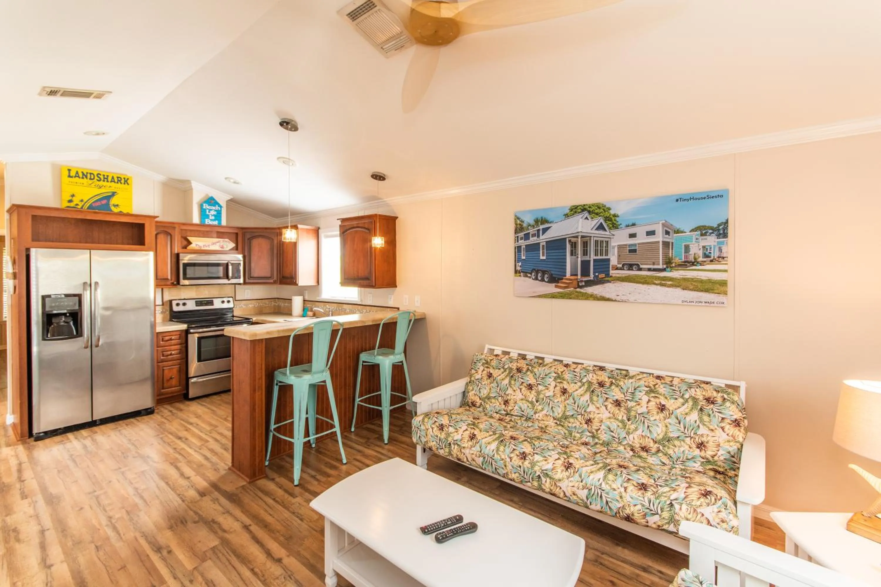 Kitchen or kitchenette in Tiny House Siesta