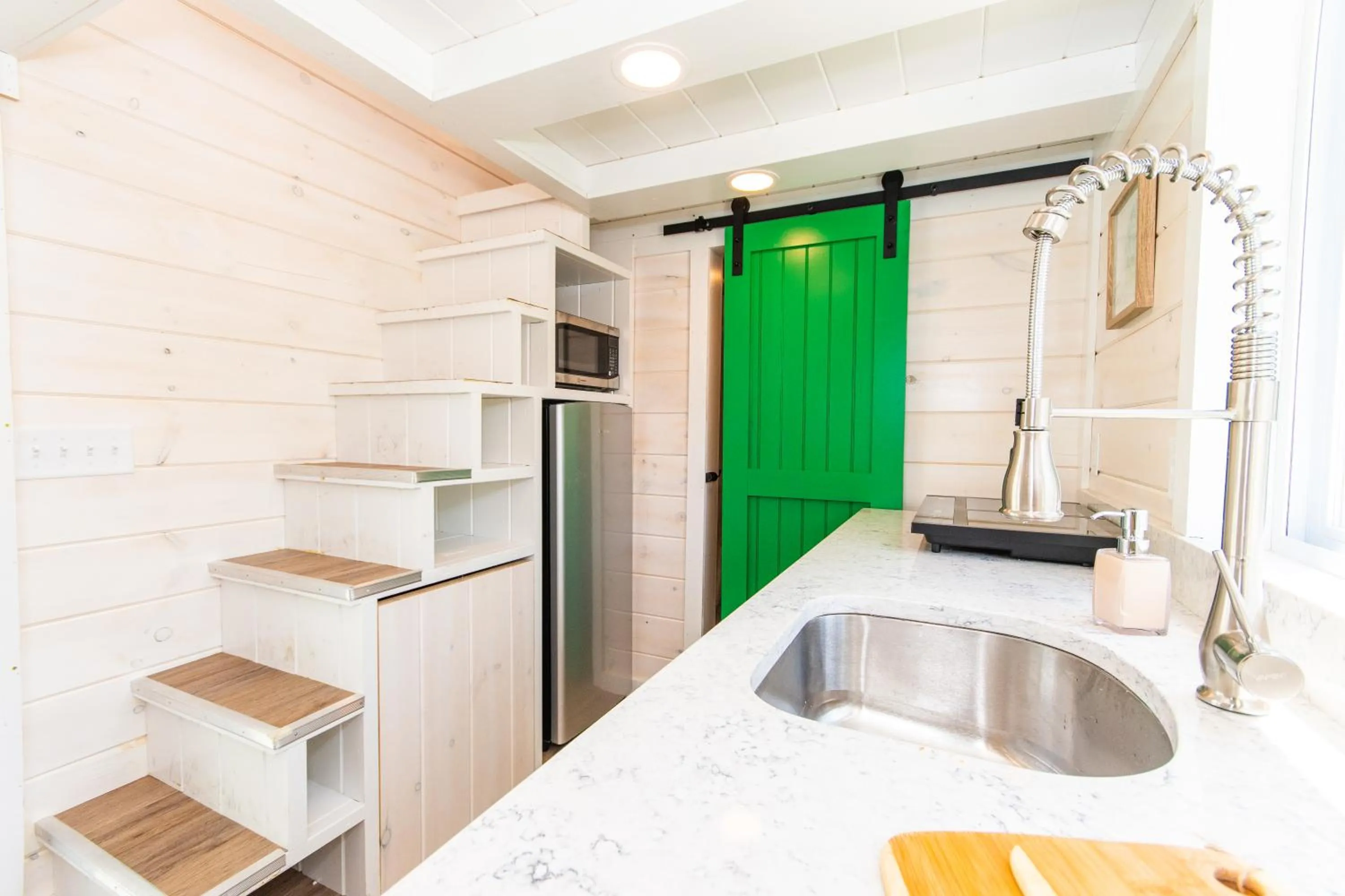 Kitchen or kitchenette in Tiny House Siesta